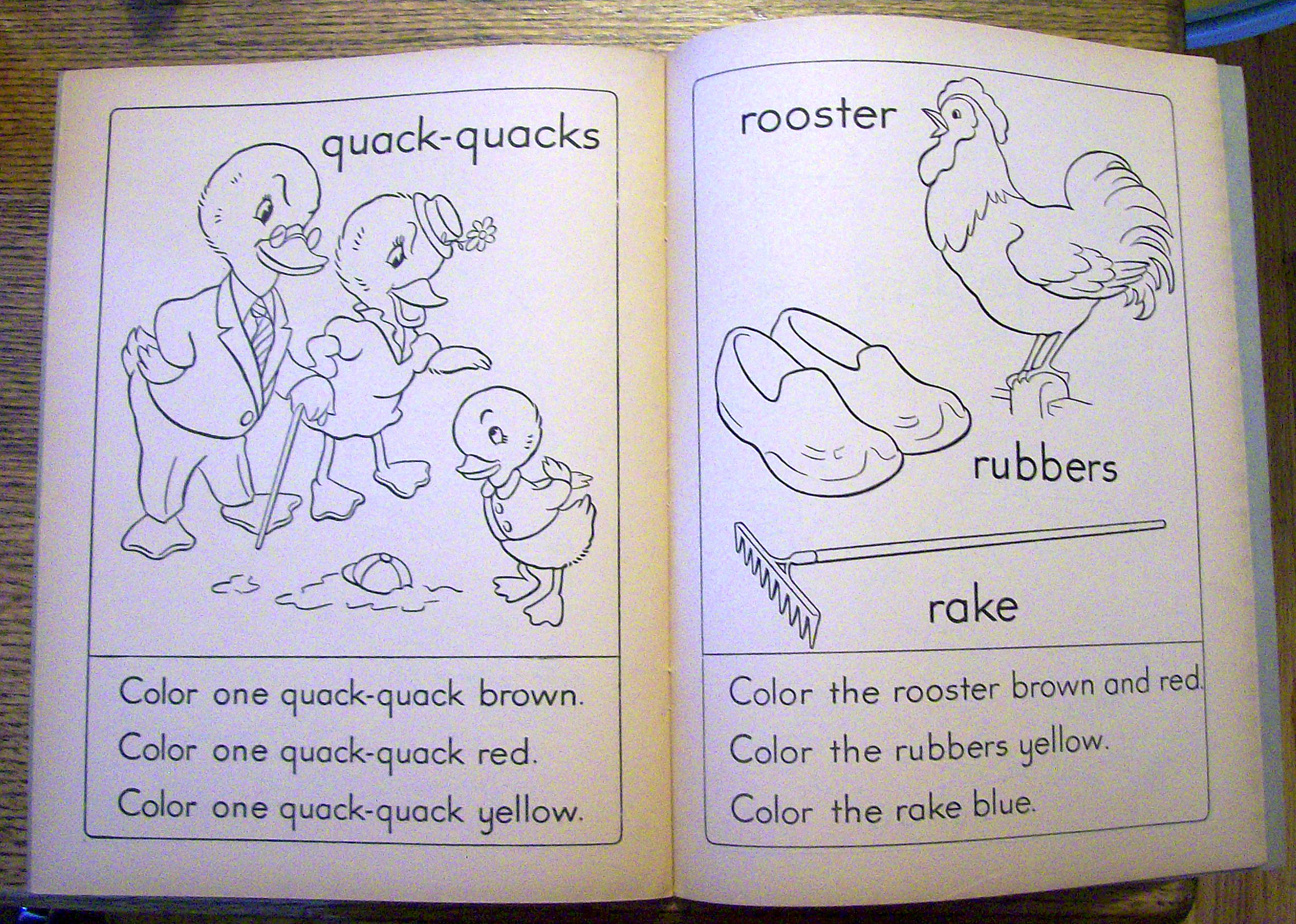 ABC Color As You Learn Do It By Yourself 1959