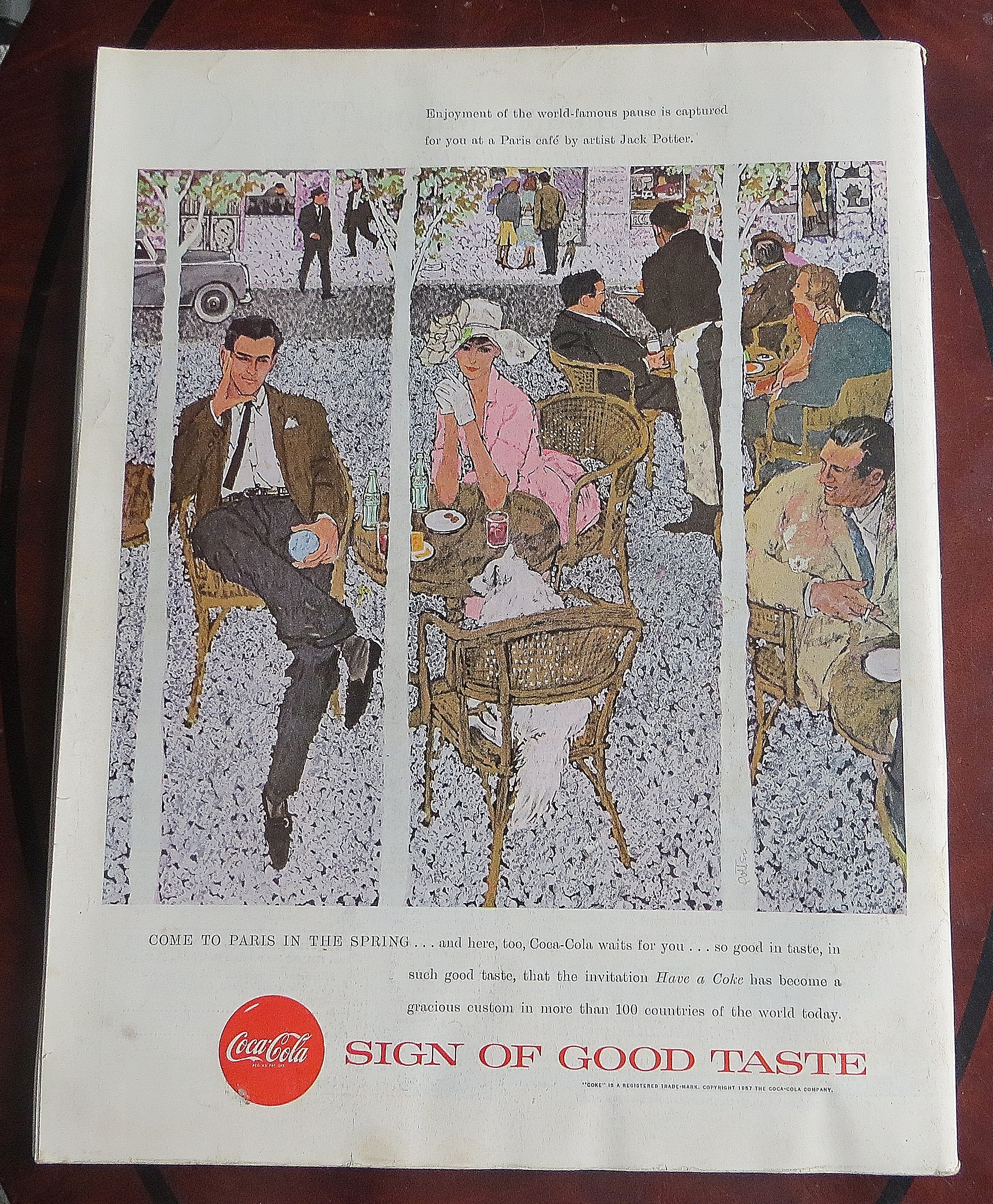 Saturday Evening Post May 11, 1957 Herb Score