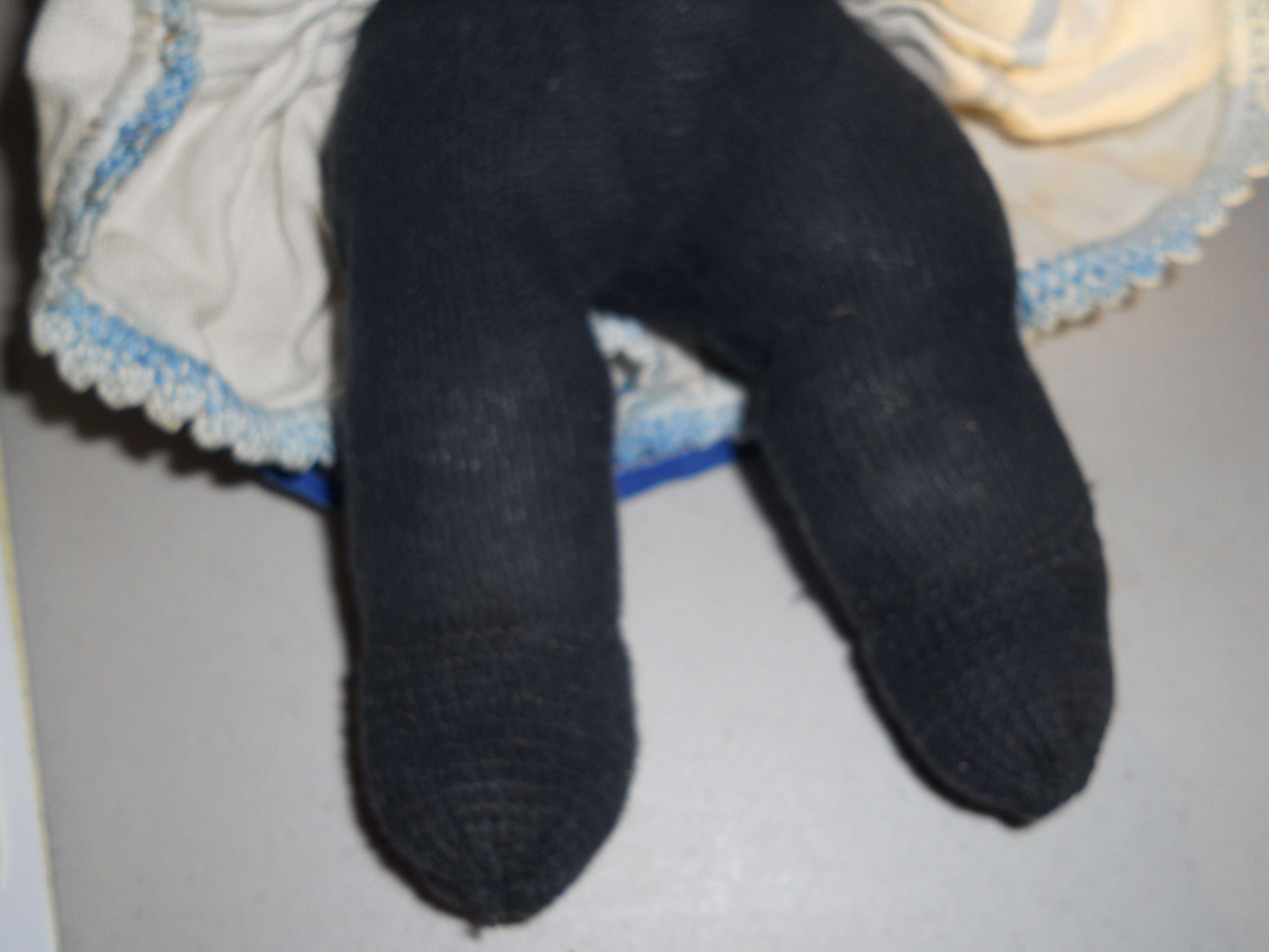 African American Cloth Sock Doll