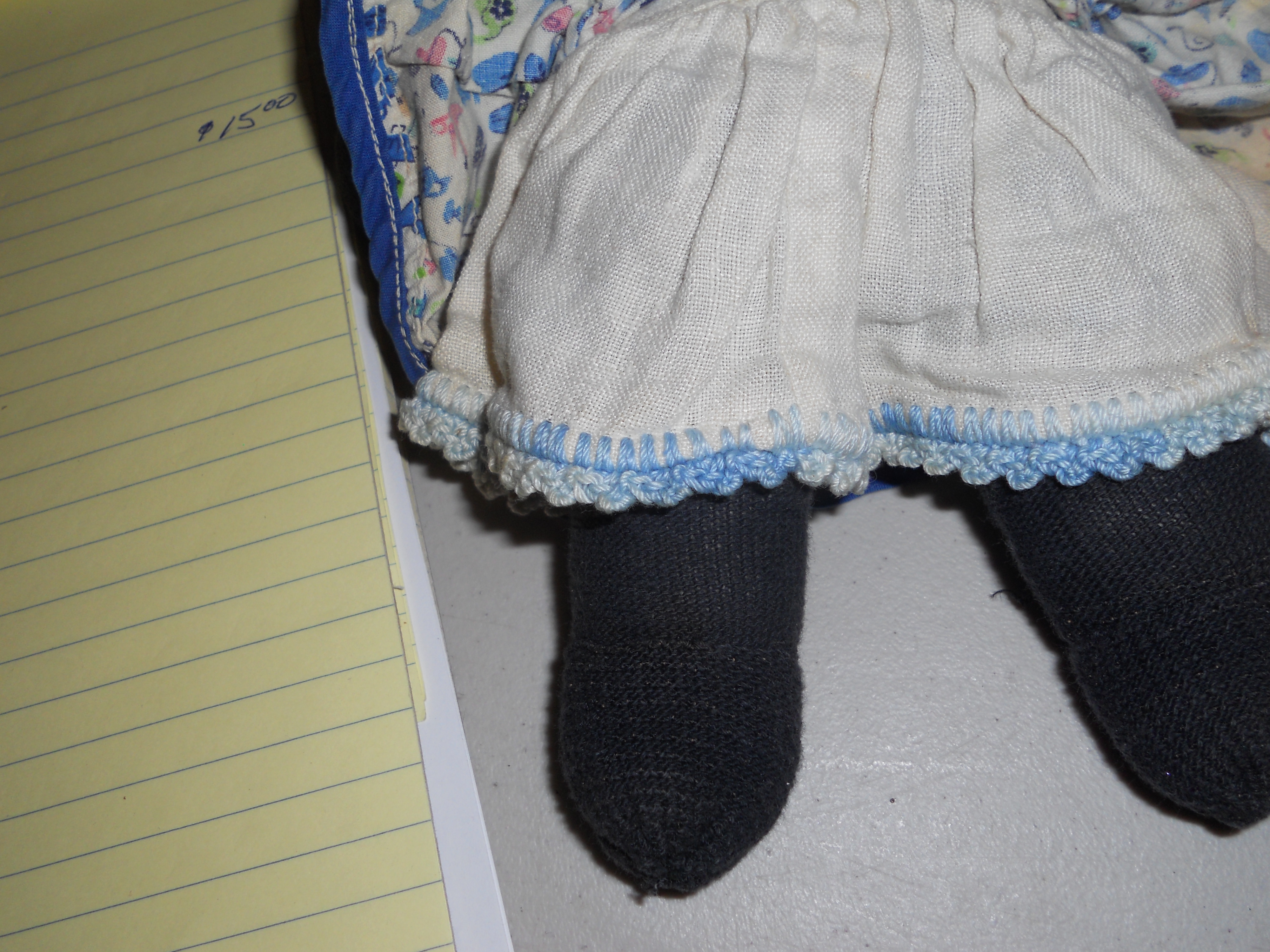 African American Cloth Sock Doll