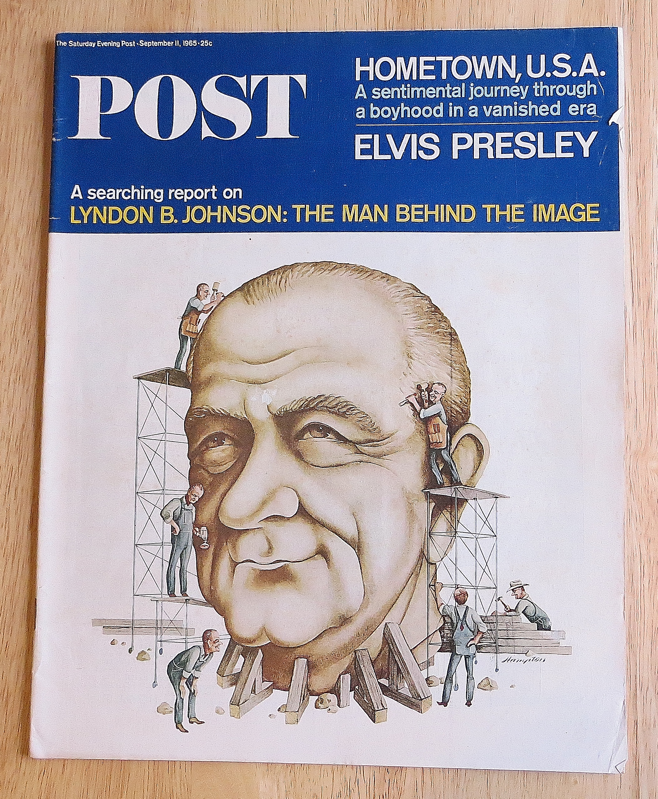 Saturday Evening Post September 11, 1965 Lyndon Johnson