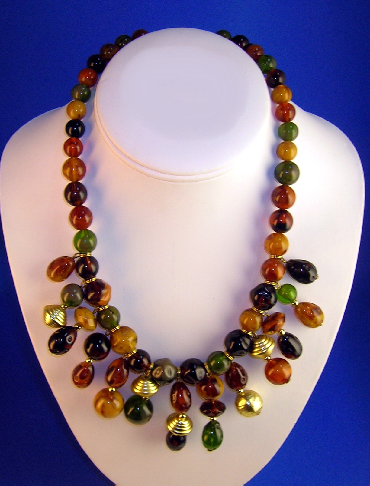 Fabulous Laura Gayle Lucite Necklace