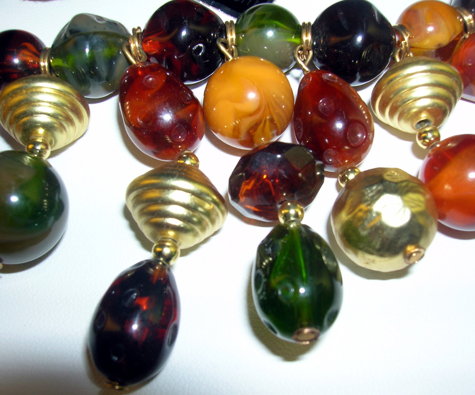 Fabulous Laura Gayle Lucite Necklace
