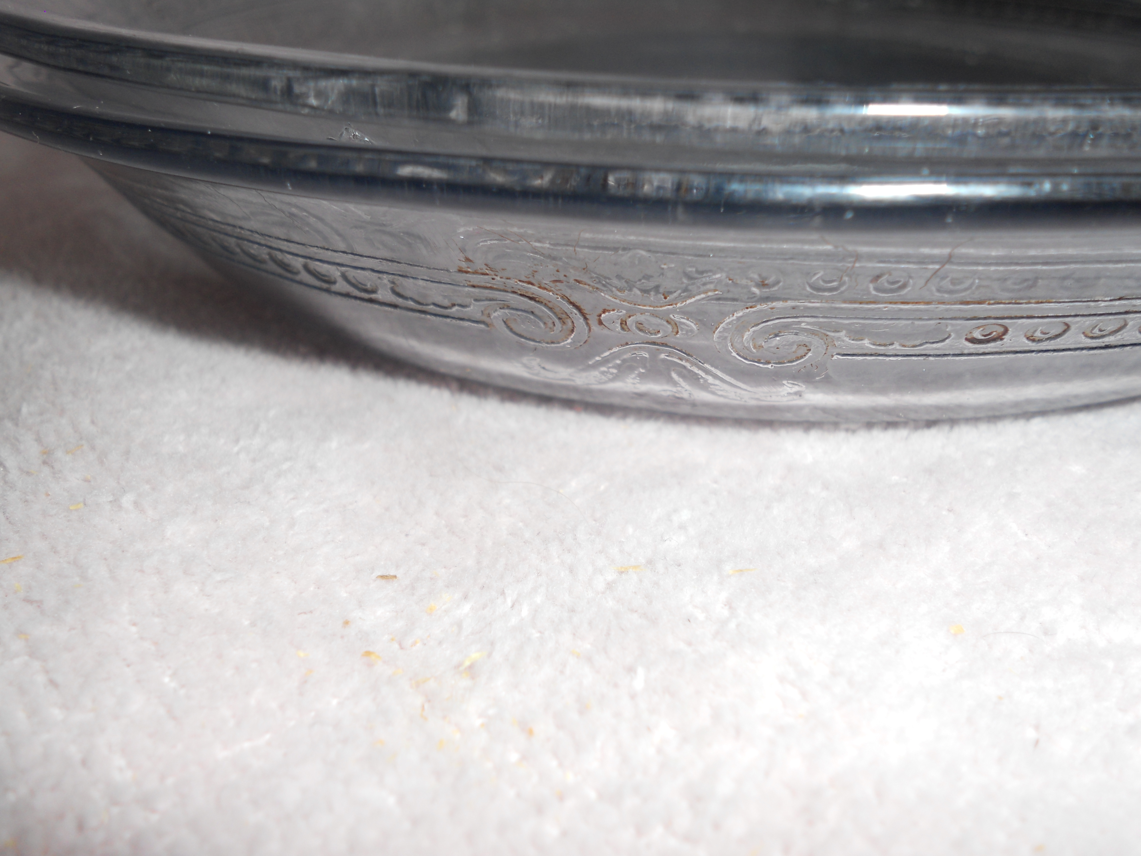 Fire King Pie Plate Sapphire Blue set of two