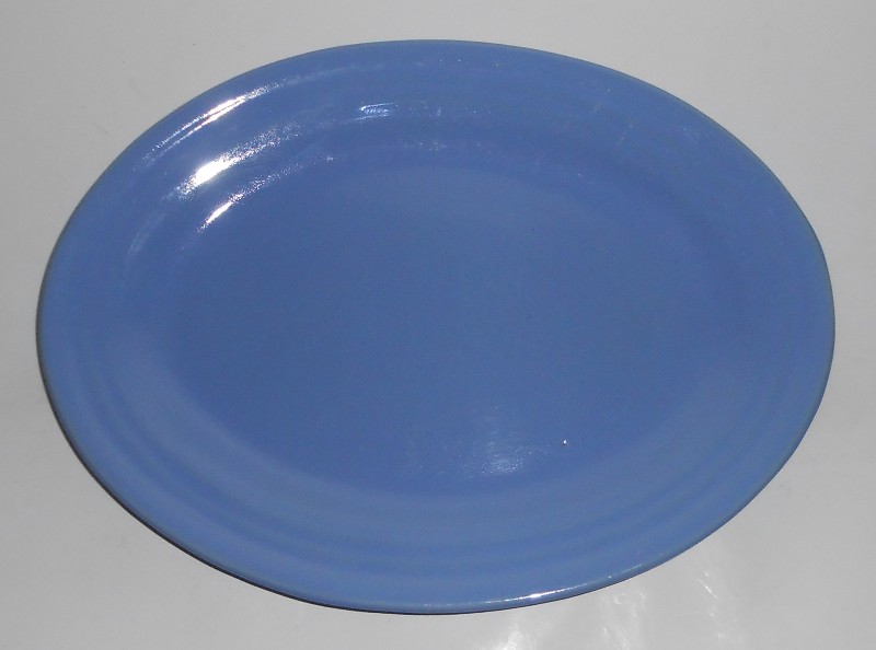 VINTAGE Bauer Pottery Ring Ware Delph Large Platter
