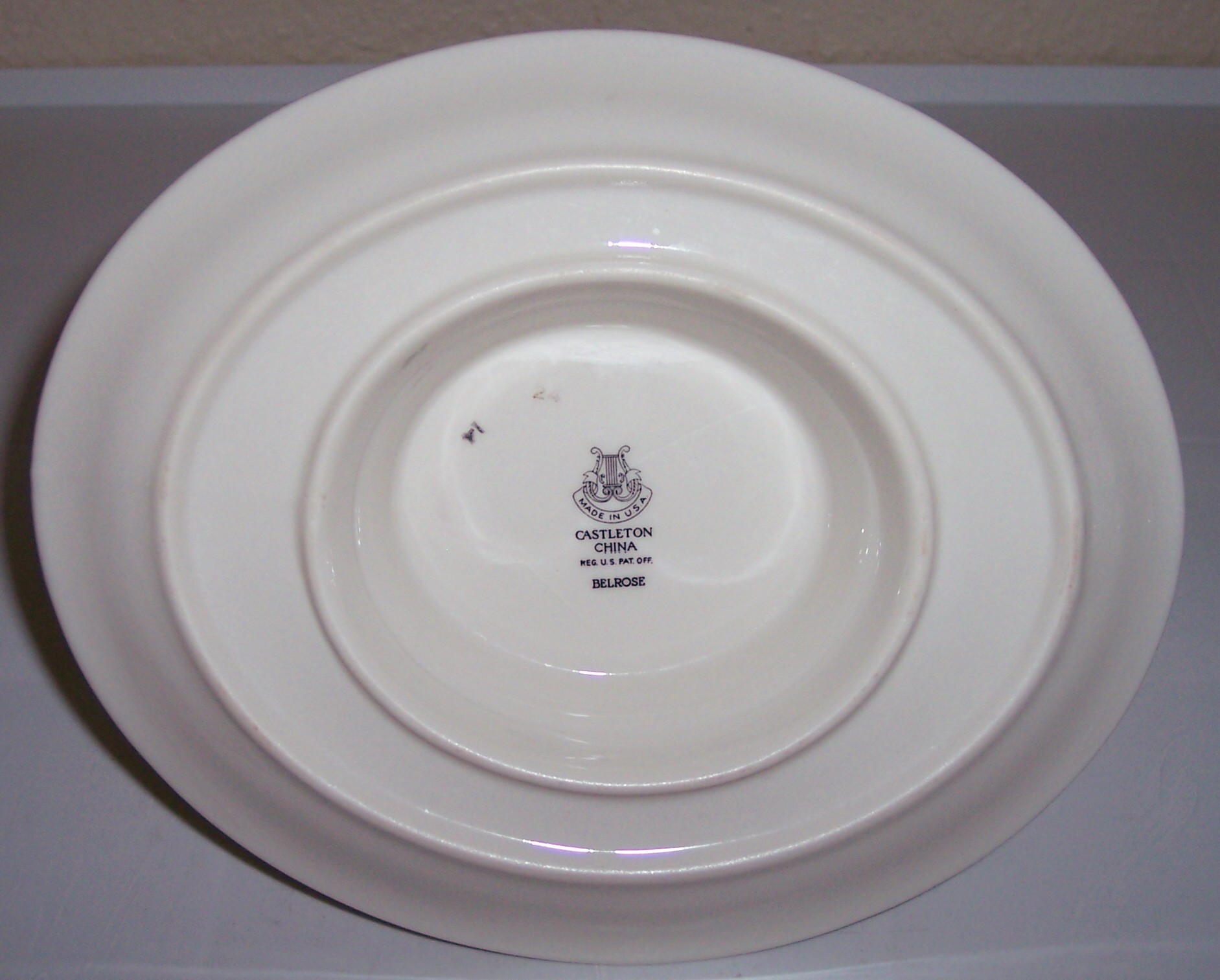 Castleton China Belrose Gravy Bowl