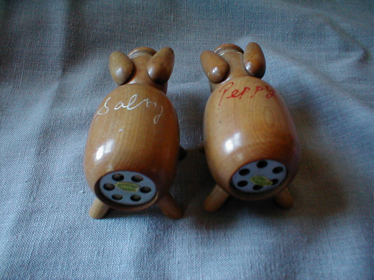Salty and Peppy Salt and Pepper Shakers.