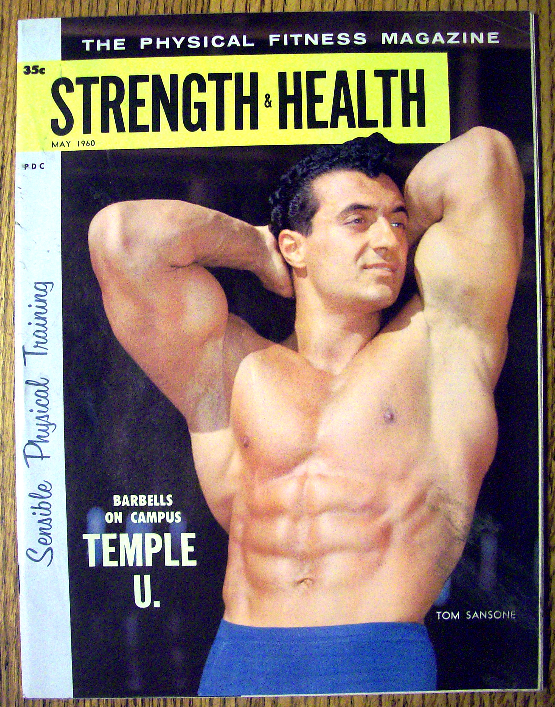 Strength & Health Magazine, May 1960 - Tom Sansone