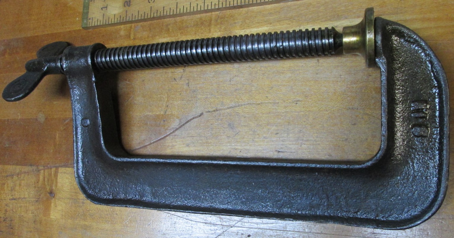 Dayton C-Clamp 8 inch w/Butterfly Wing Screw