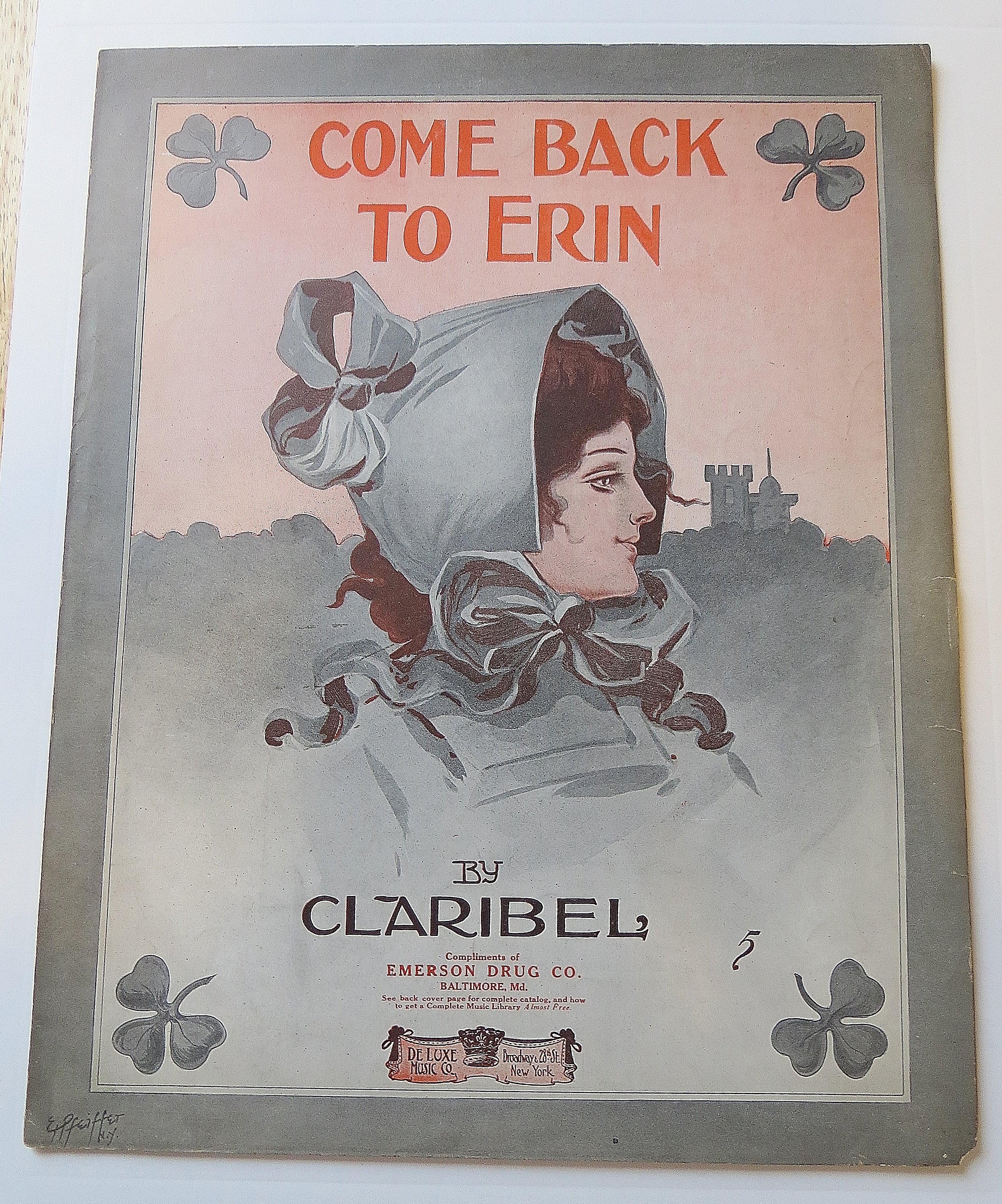 1900's Come Back To Erin