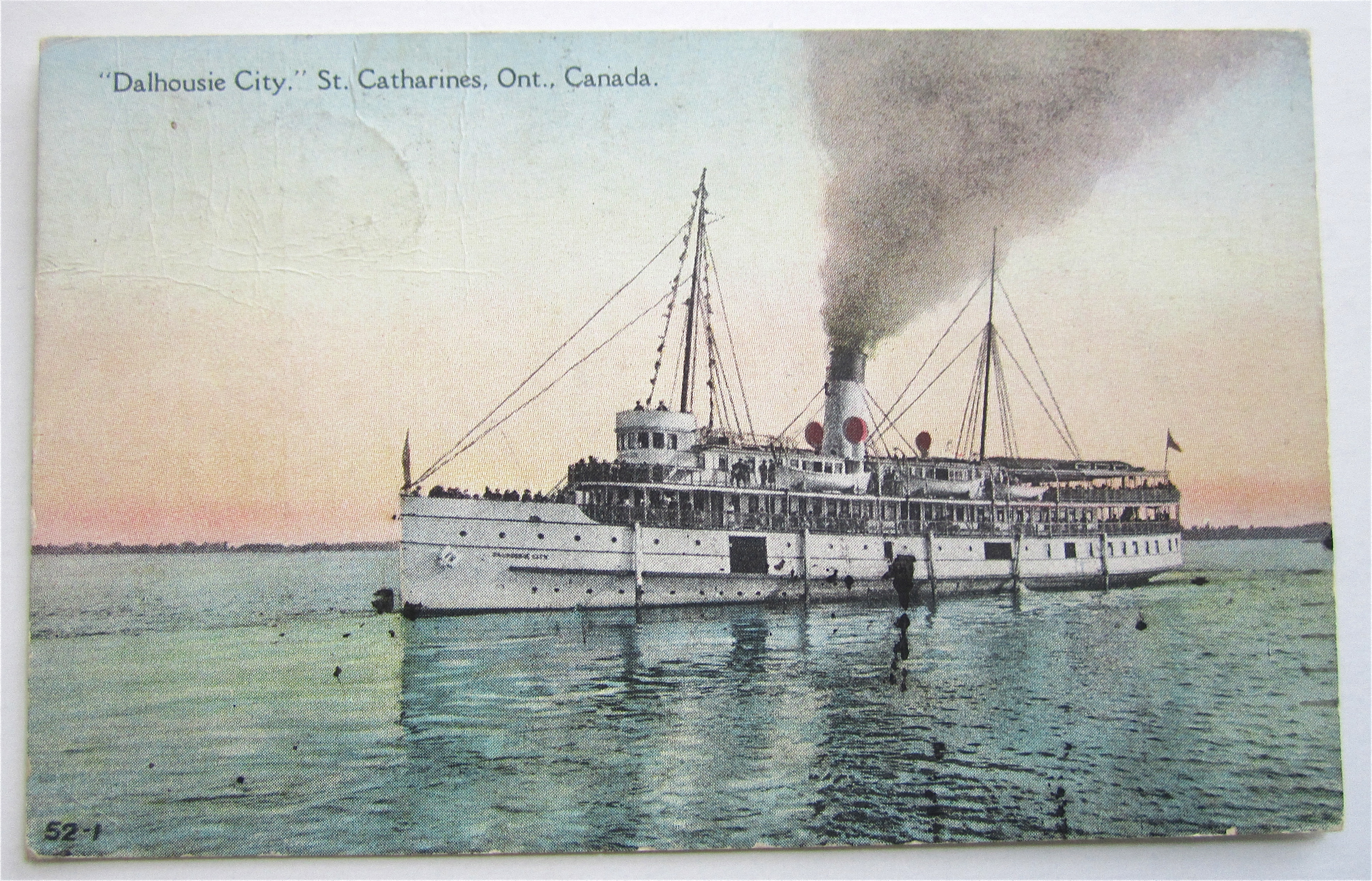 Dalhousie City, St. Catharines, Canada Postcard