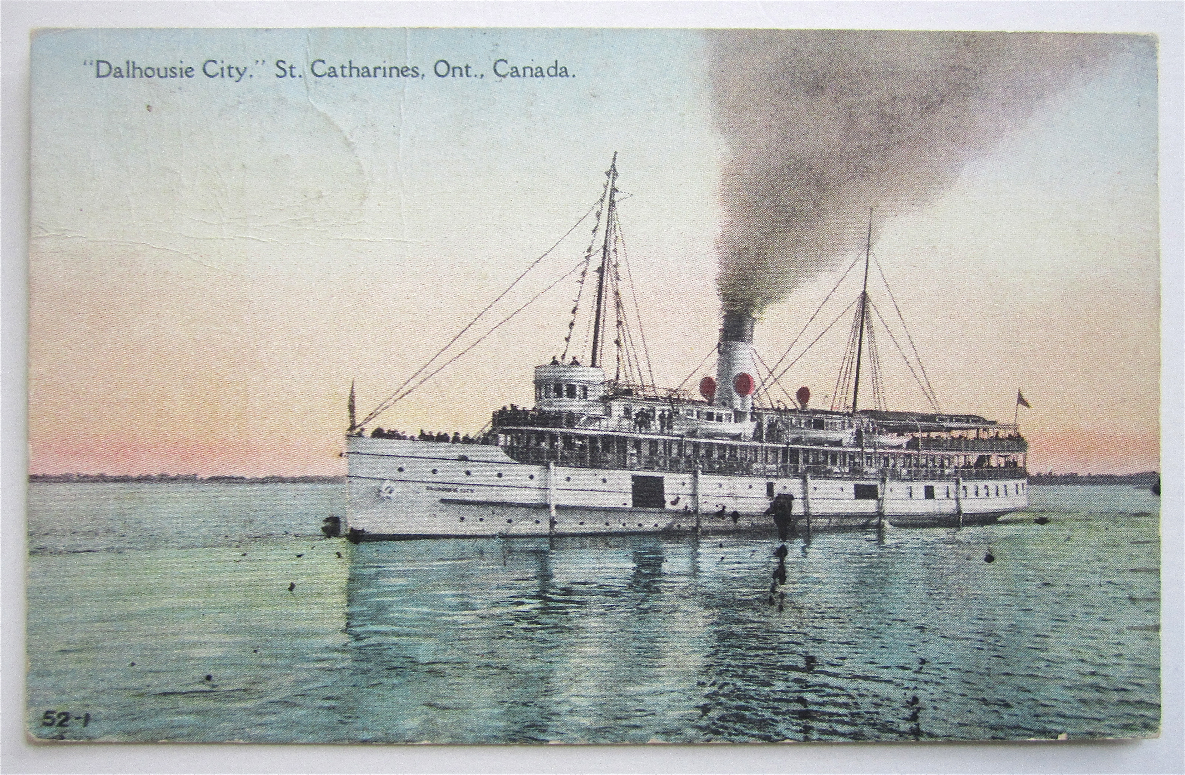 Dalhousie City, St. Catharines, Canada Postcard