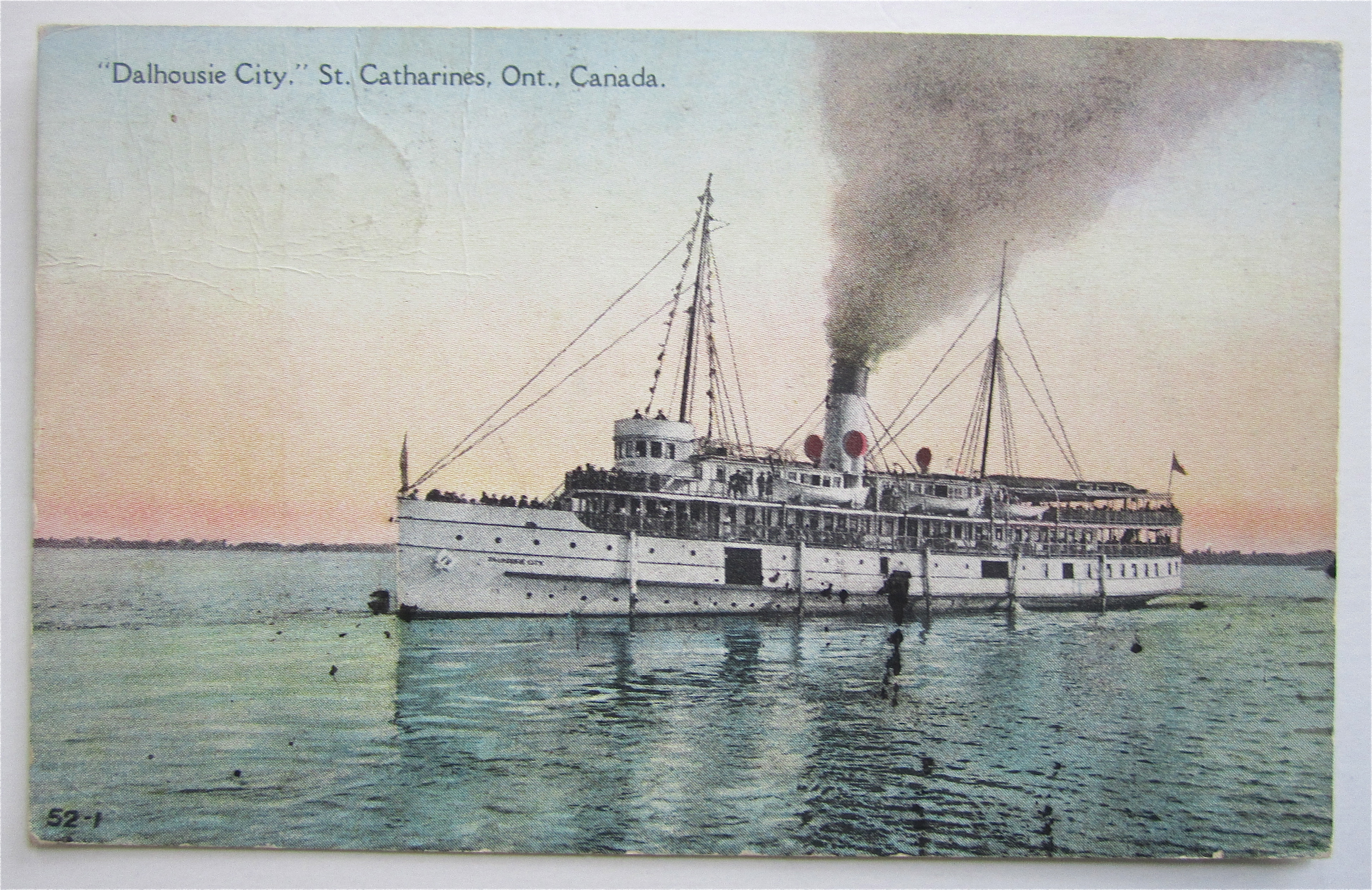 Dalhousie City, St. Catharines, Canada Postcard