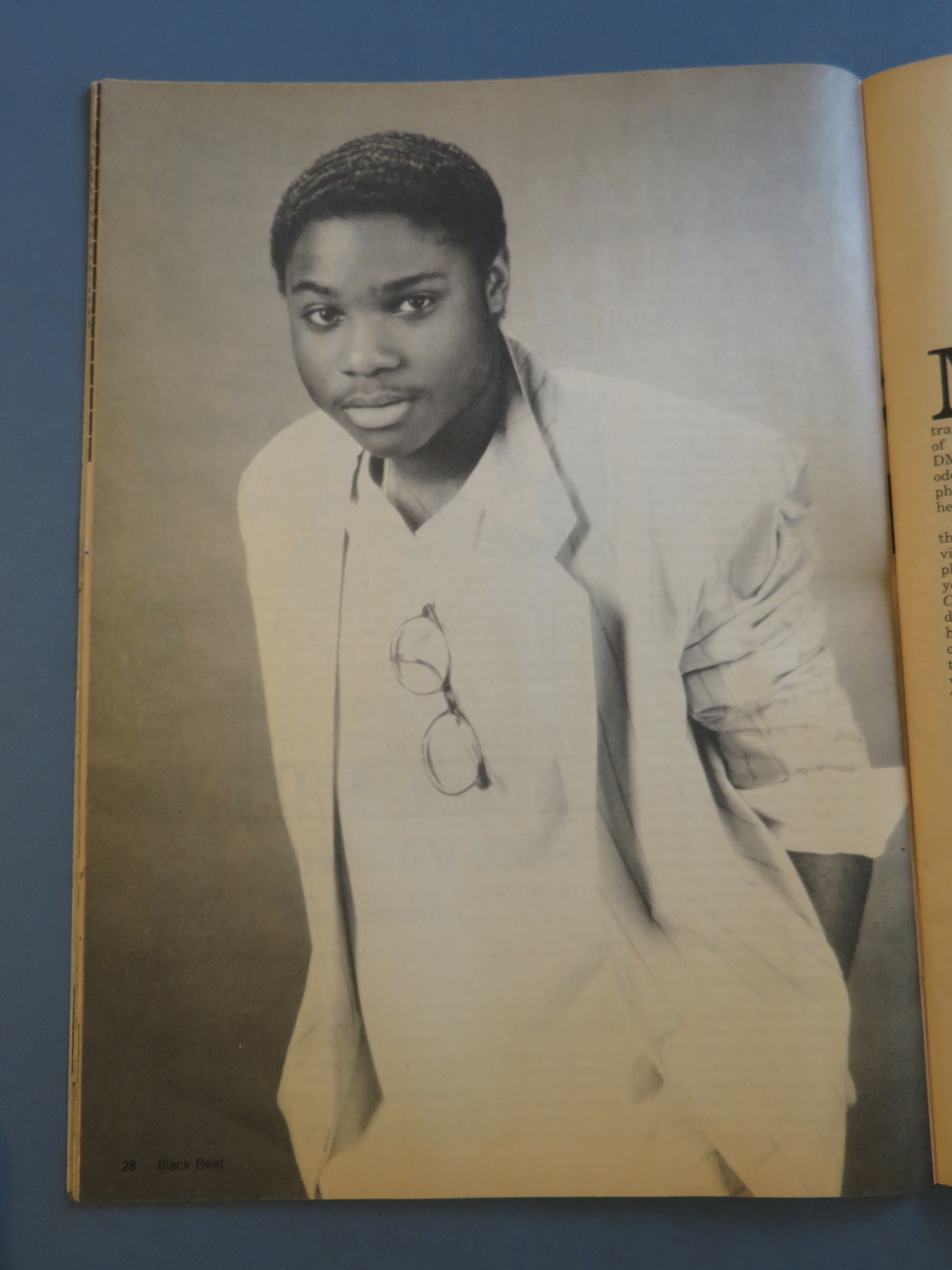 Black Beat Magazine March 1987 Malcolm J Warner