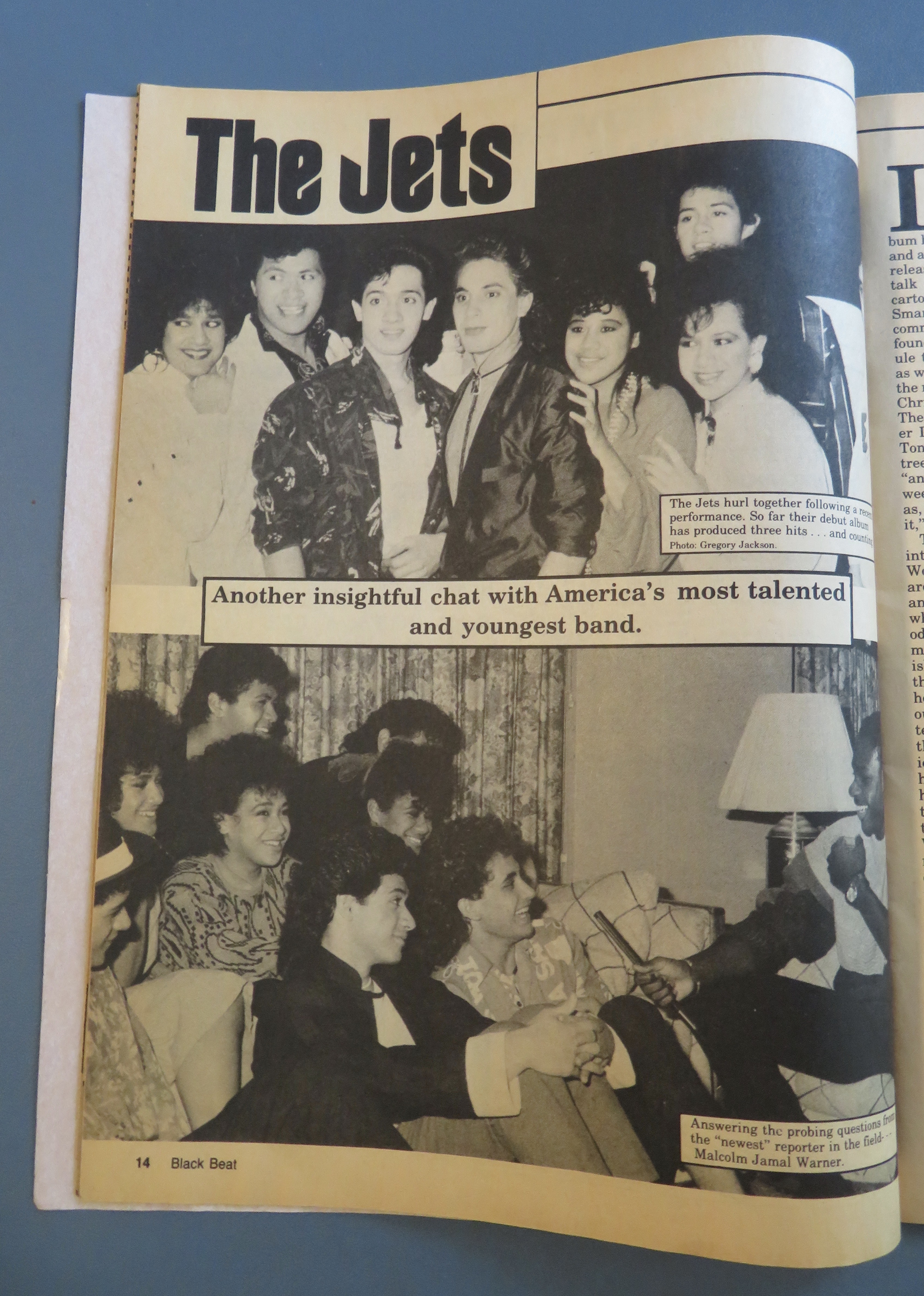 Black Beat Magazine March 1987 Malcolm J Warner