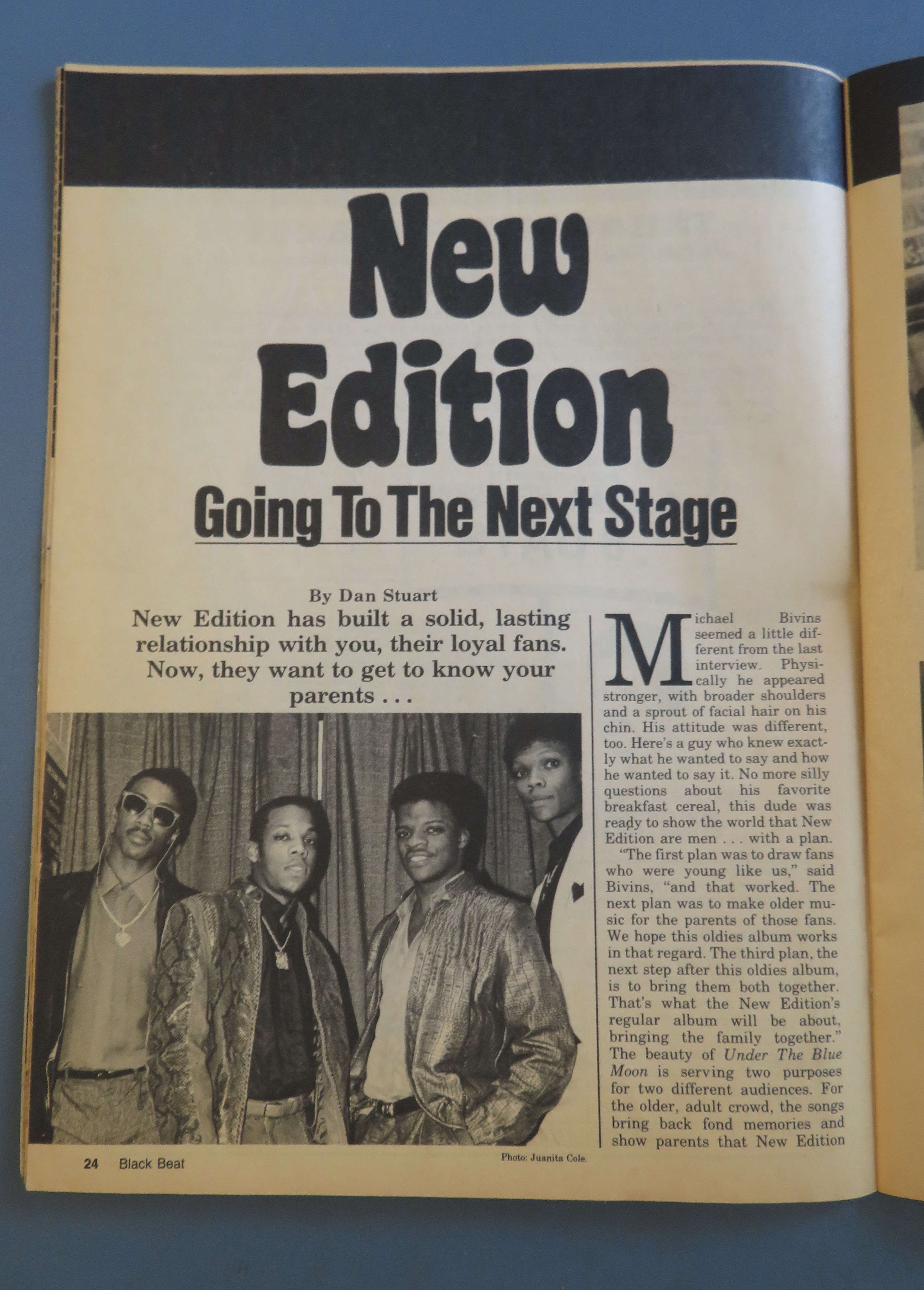 Black Beat Magazine March 1987 Malcolm J Warner