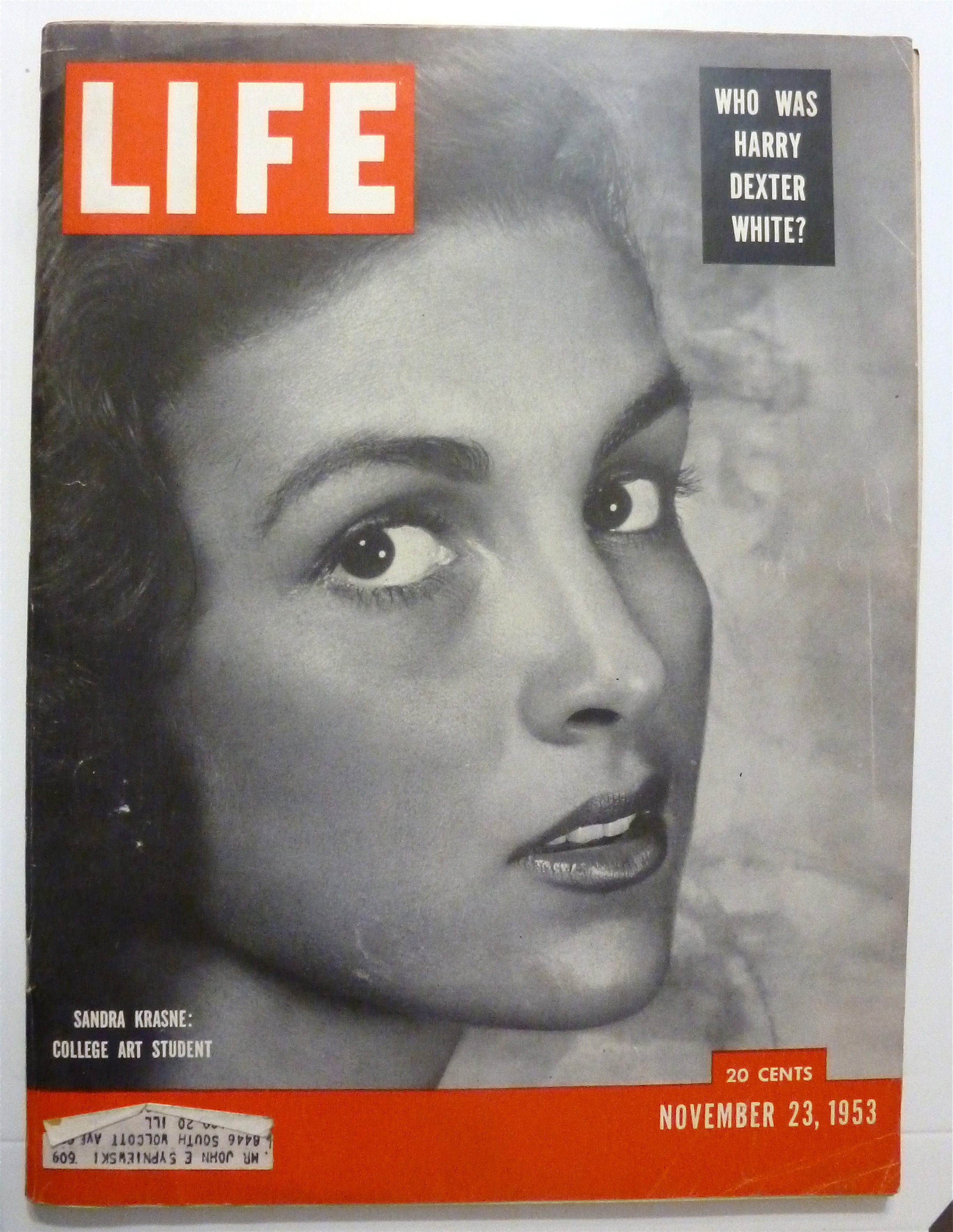 Life Magazine-November 23, 1953-Sandra Krasne