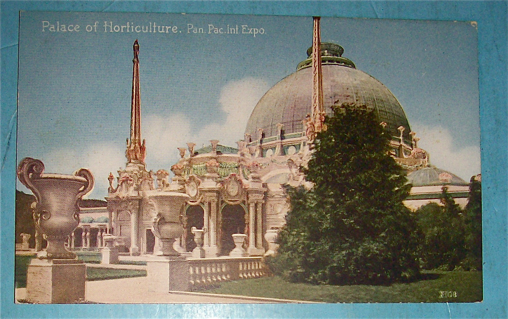 Palace Of Horticulture Postcard (Pan Pac Intl Expo)