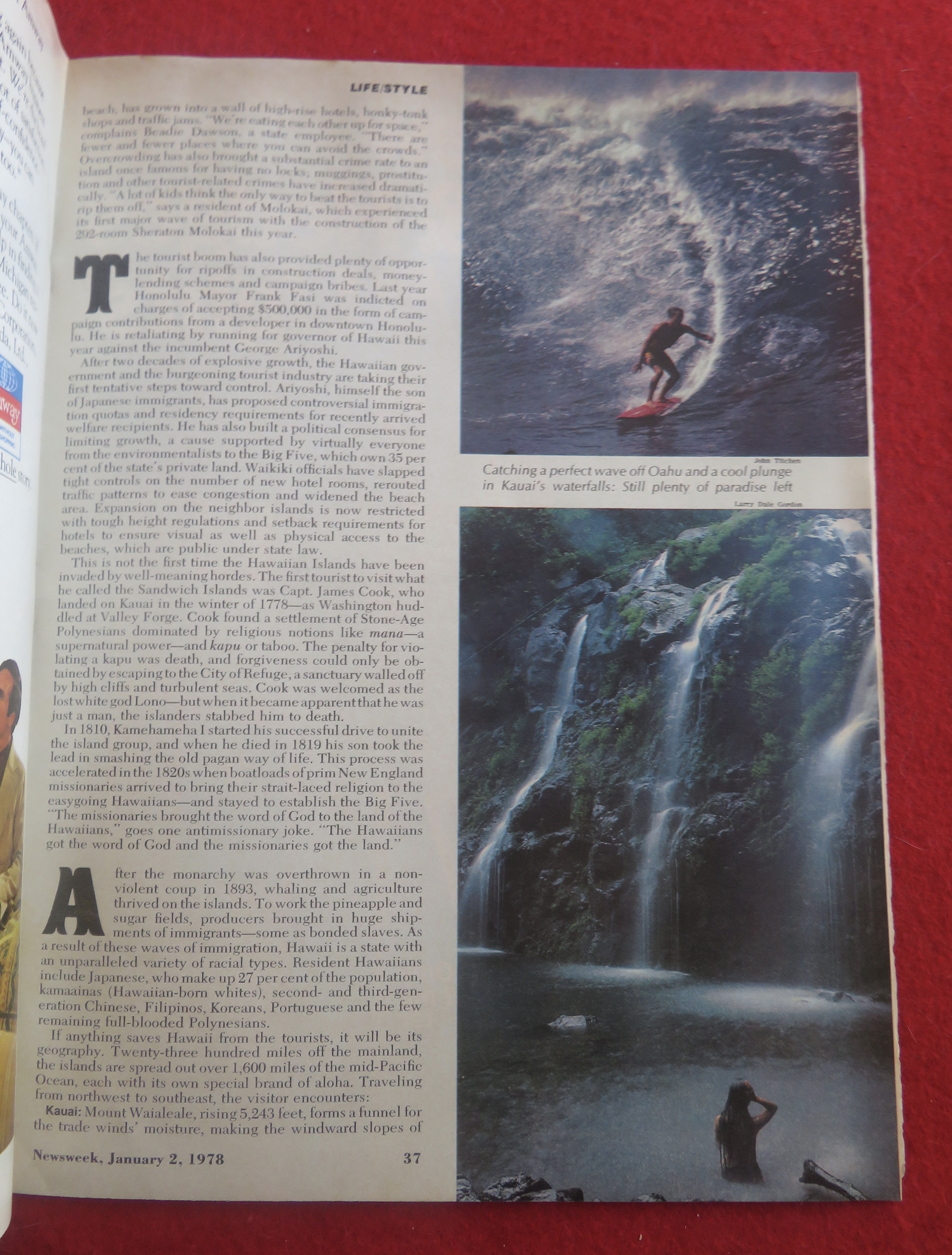 Newsweek Magazine January 2, 1978 Sun & Fun Islands