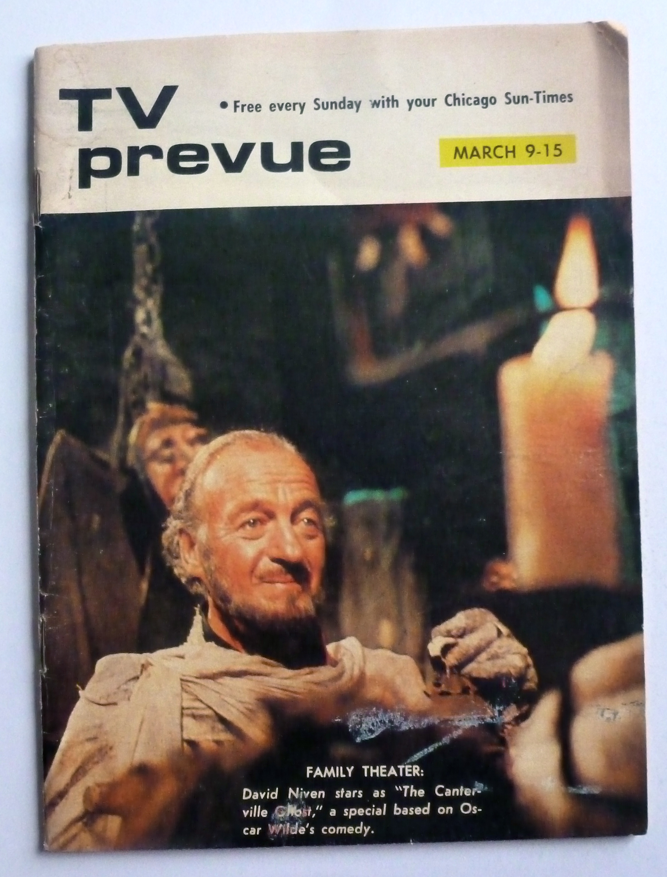TV Prevue-March 9-15, 1975-David Niven