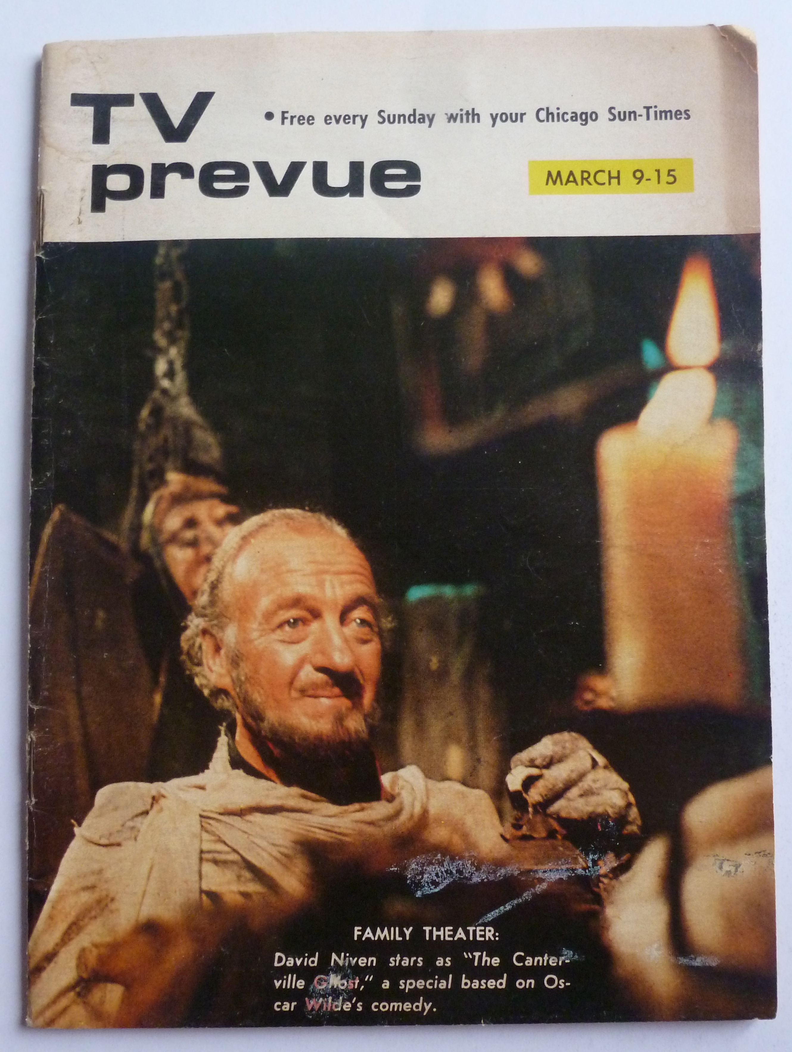 TV Prevue-March 9-15, 1975-David Niven