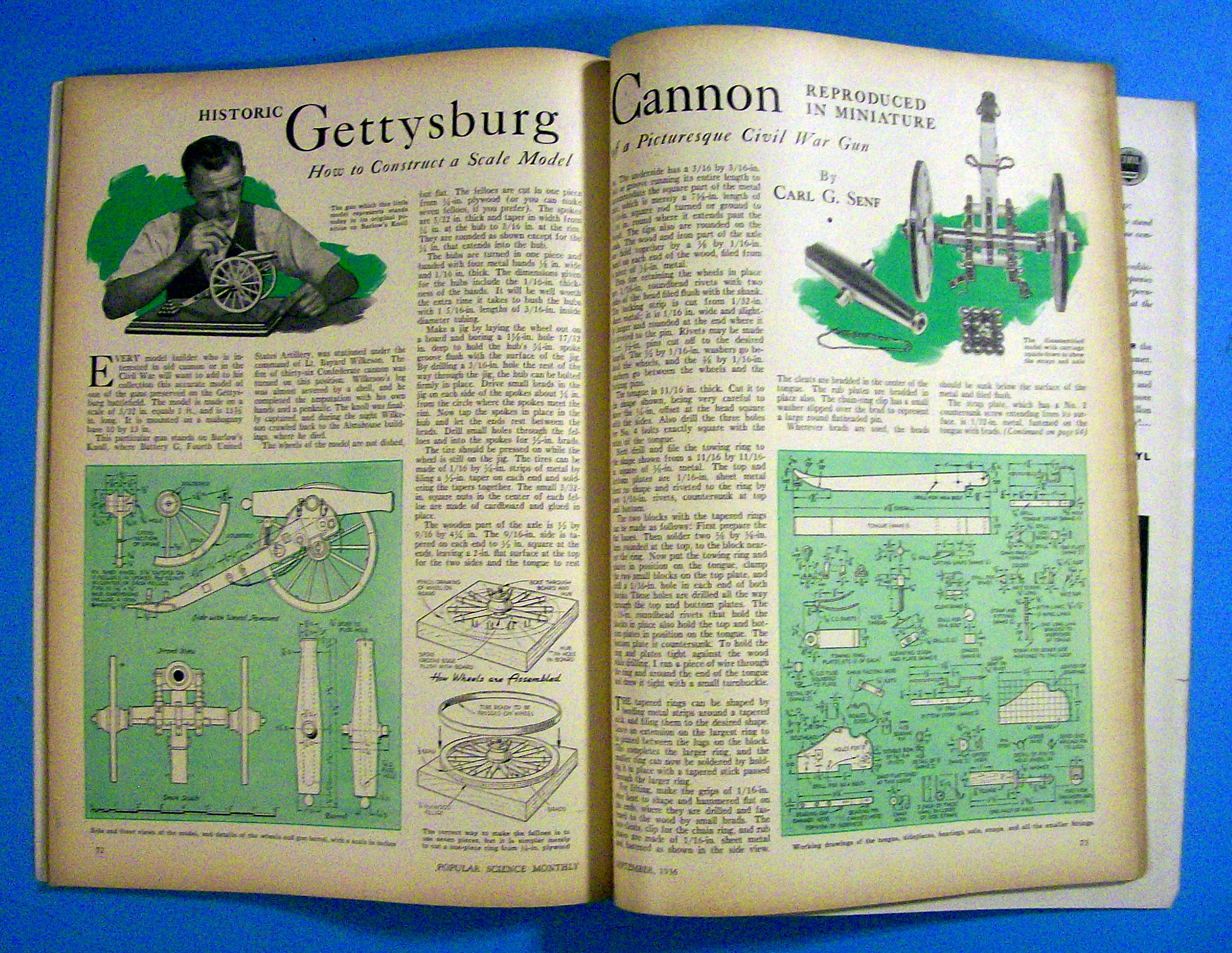 Popular Science Magazine September 1936 Road Toboggan
