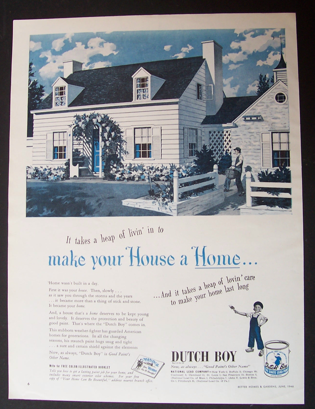 1946  Dutch  Boy  Paints