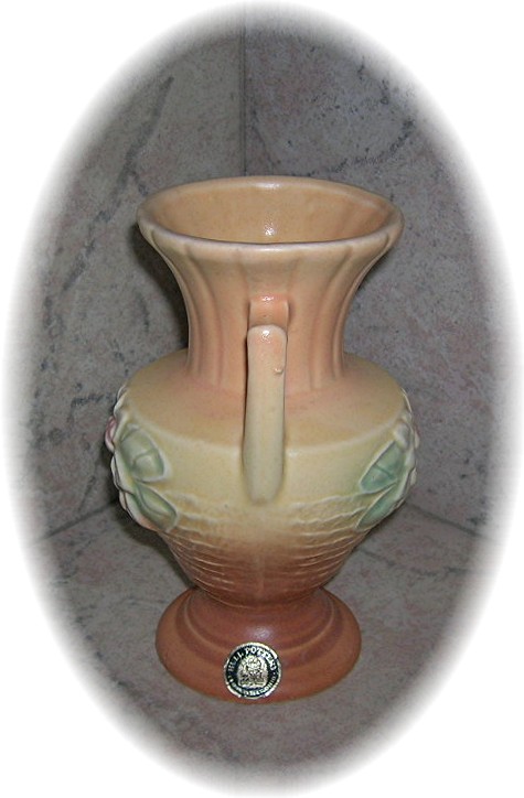 7 Inch Tall Original Label HULL VASE