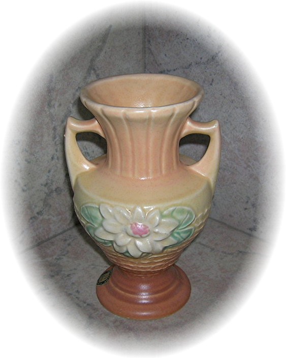 7 Inch Tall Original Label HULL VASE