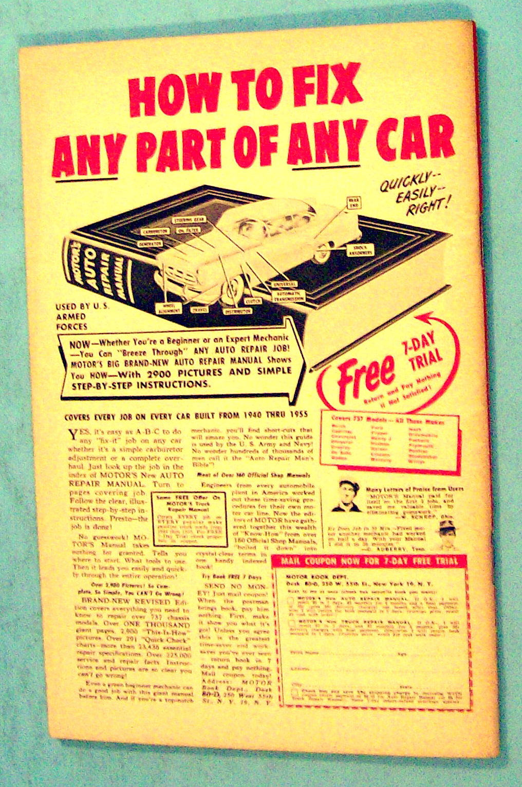 Car Craft April 1956 Restyle Your Wagon