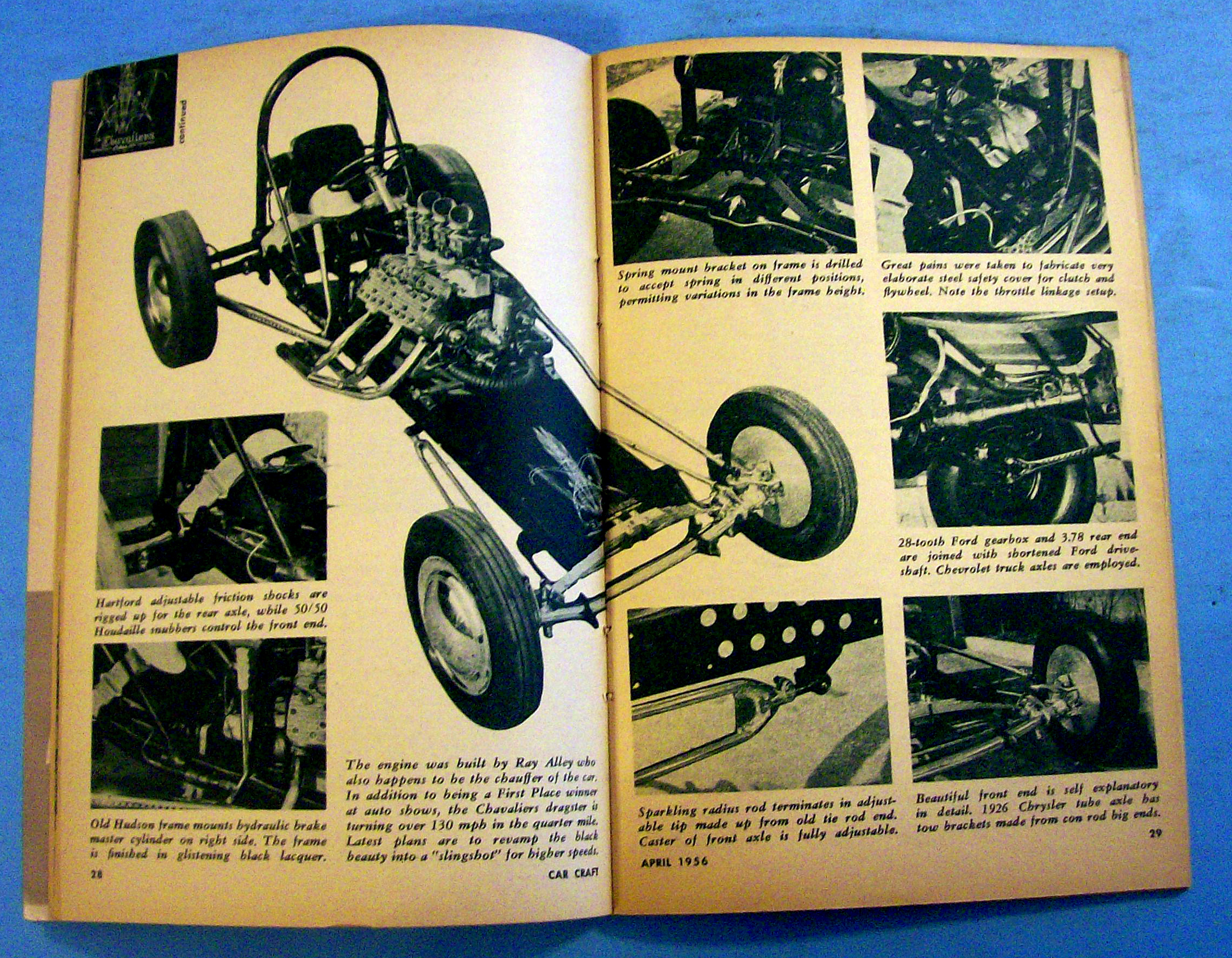Car Craft April 1956 Restyle Your Wagon