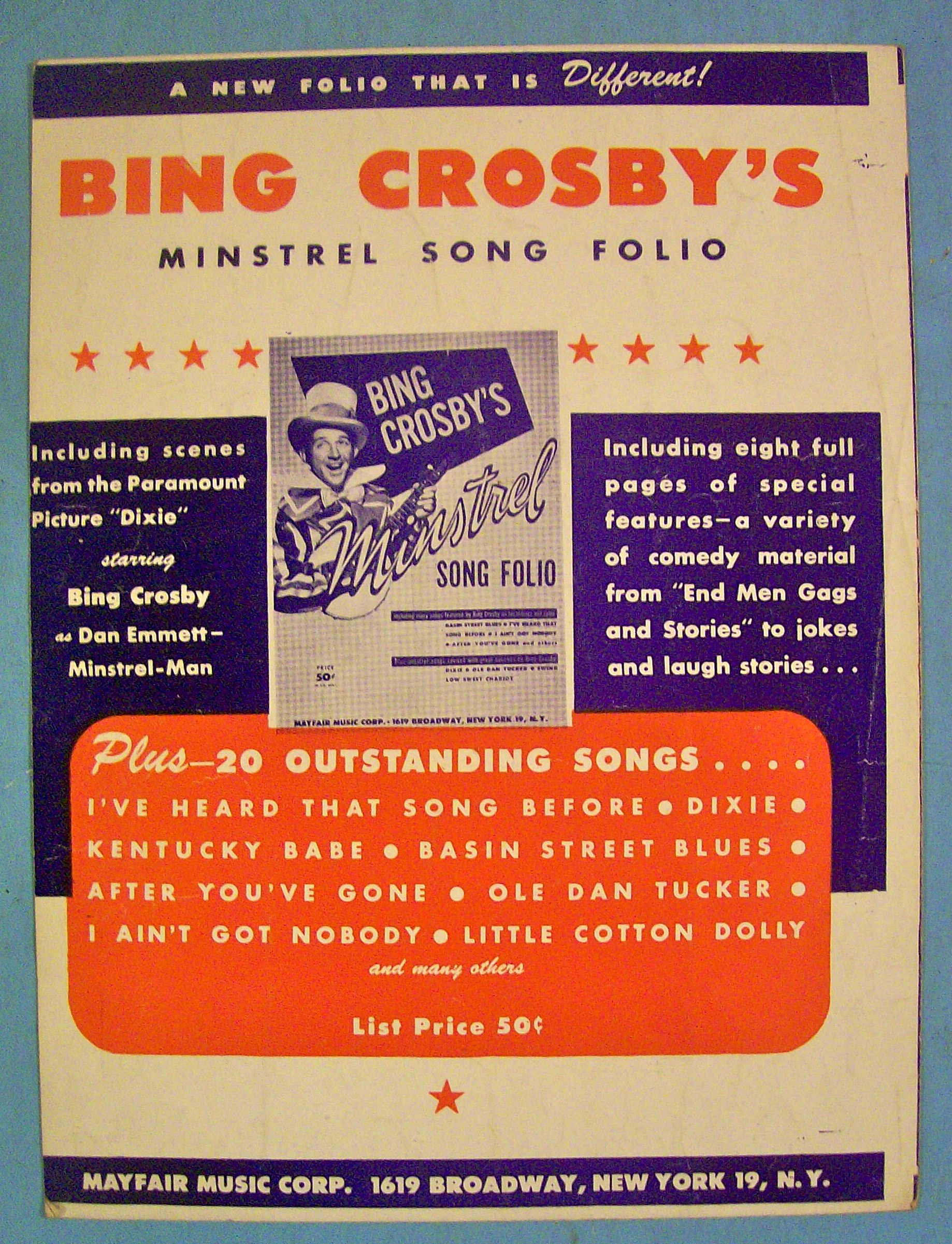 She's From Missouri 1943 Burke & Heusen (Bing Crosby)