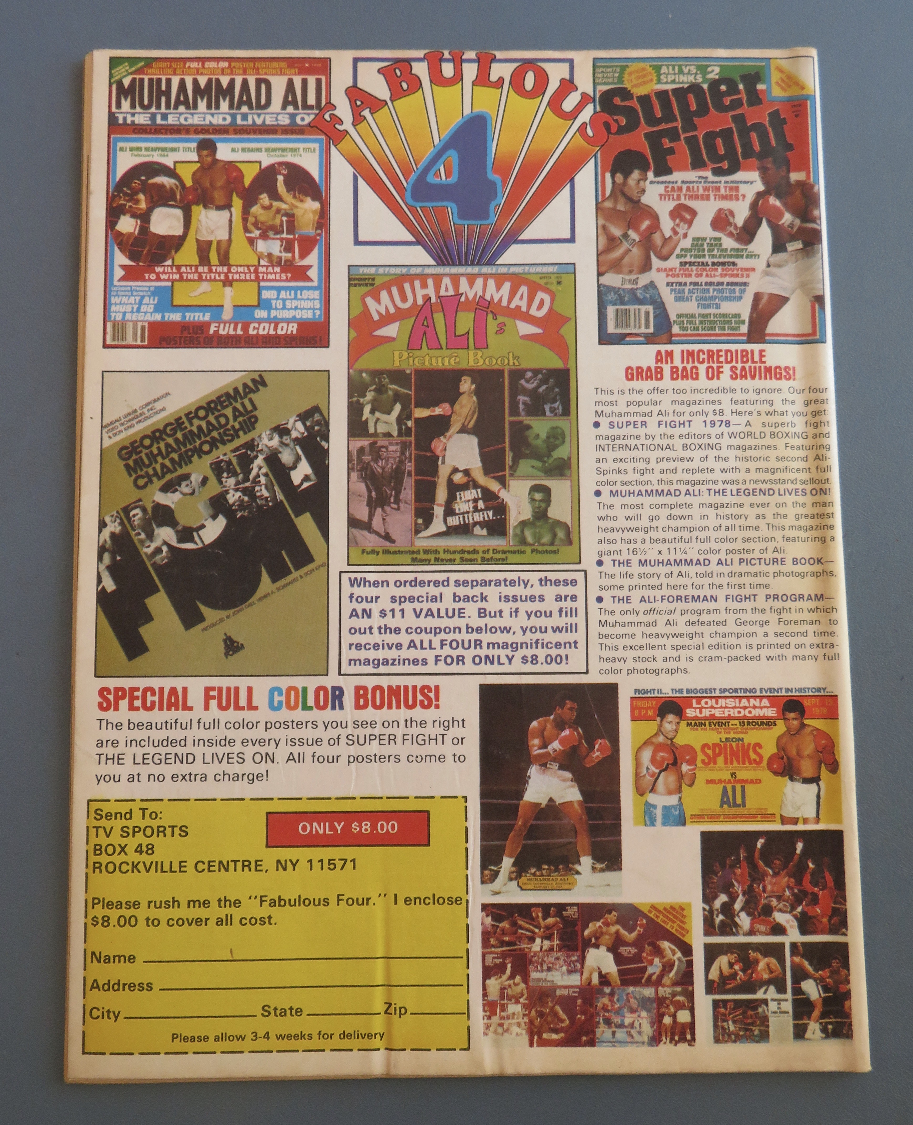 World Boxing Magazine September 1979 Ali Must Retire