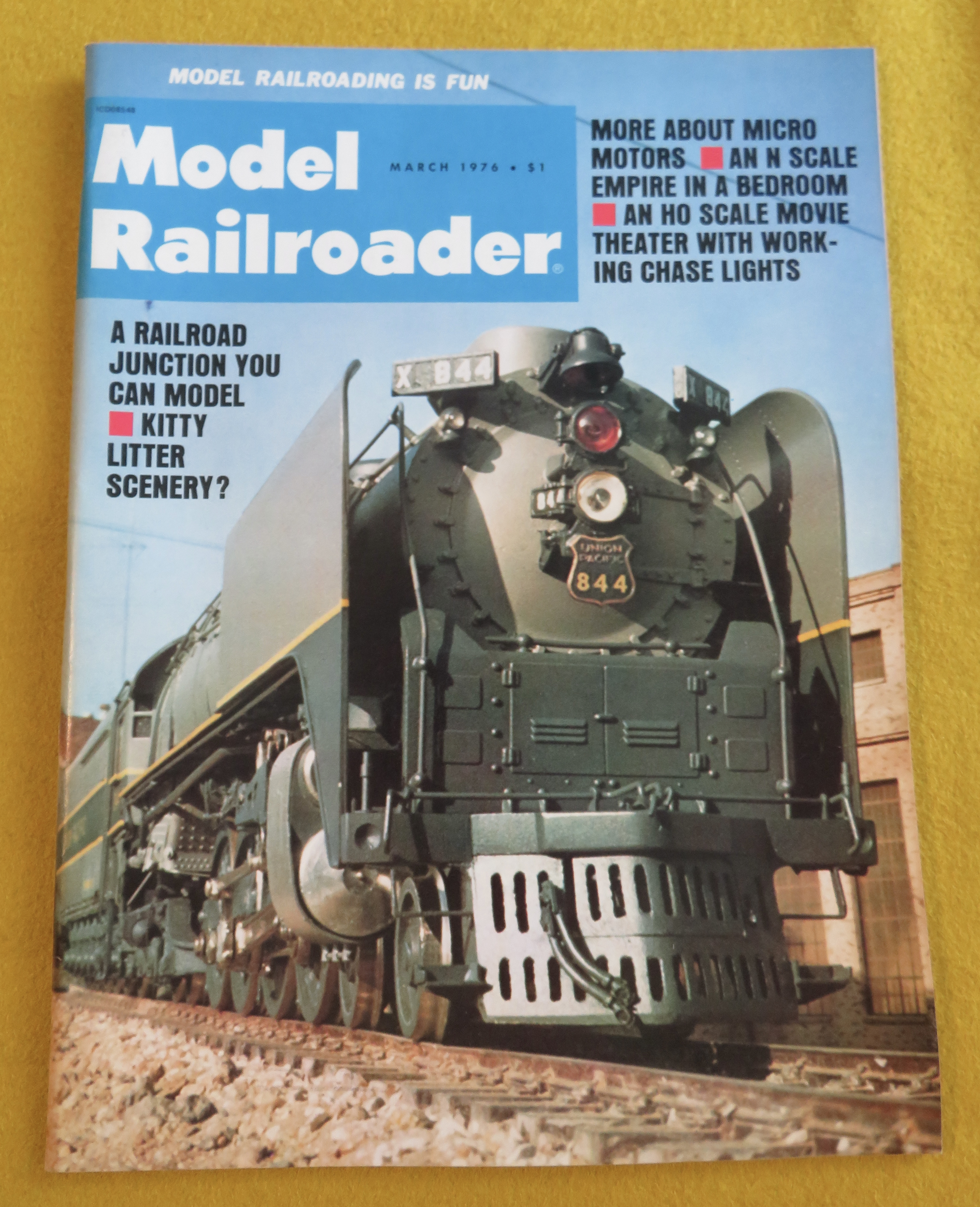 Model Railroader Magazine March 1976