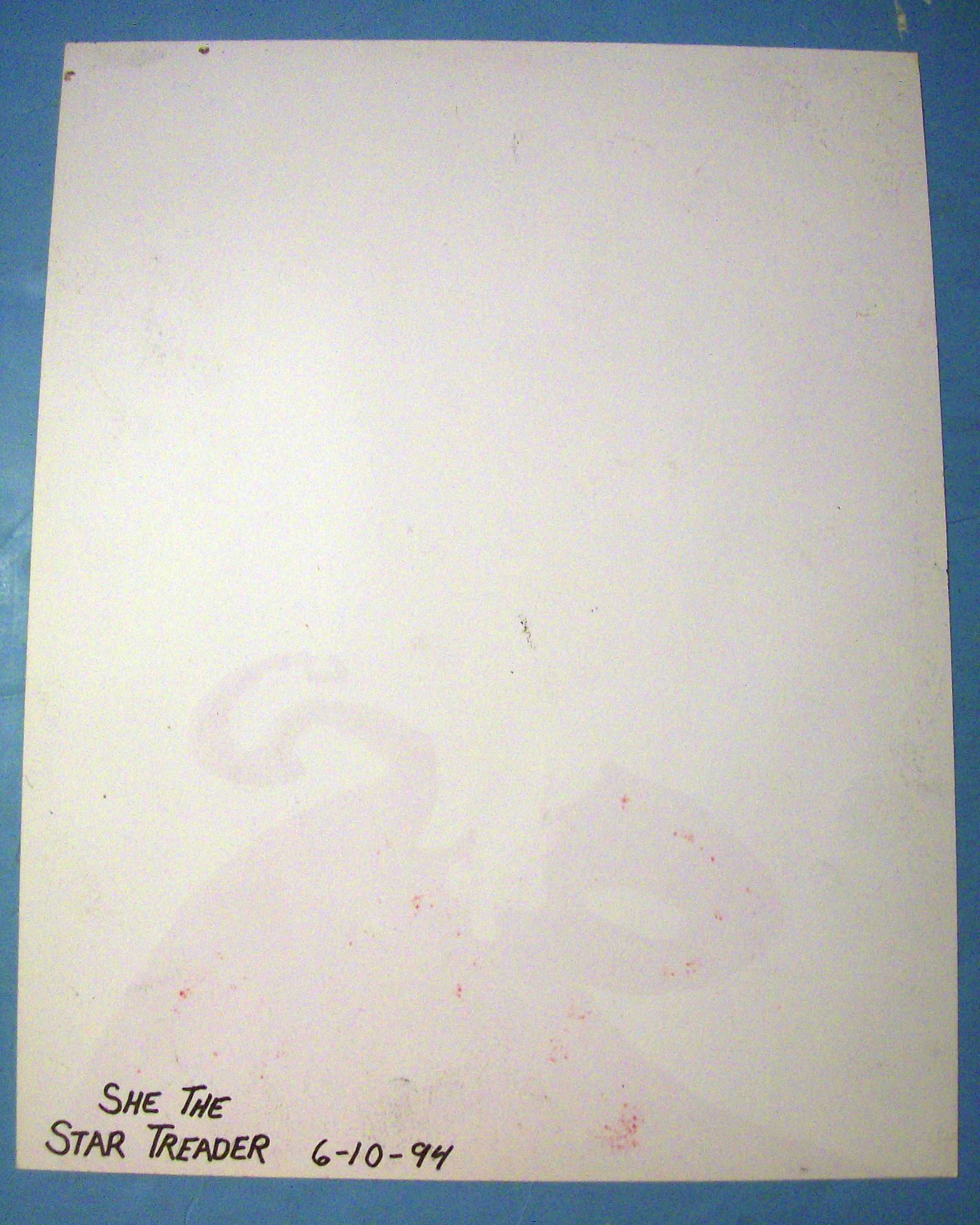 "She The Star Treader" - Orig Nude Fantasy