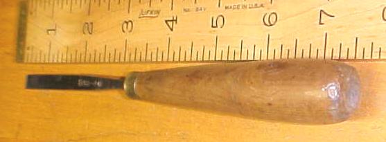 Butcher Tanged Firmer Chisel 9/32 inch
