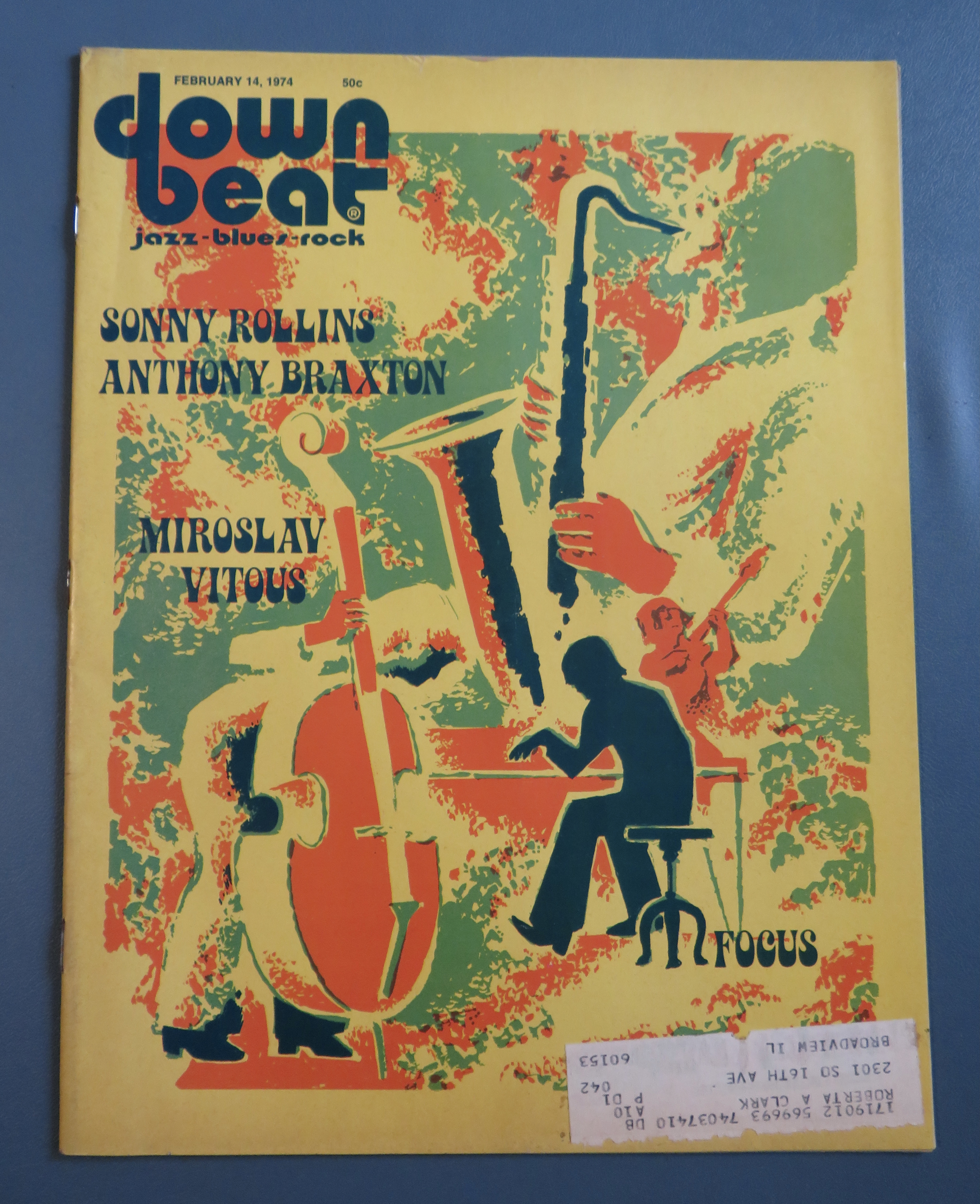 Downbeat Magazine February 14, 1974