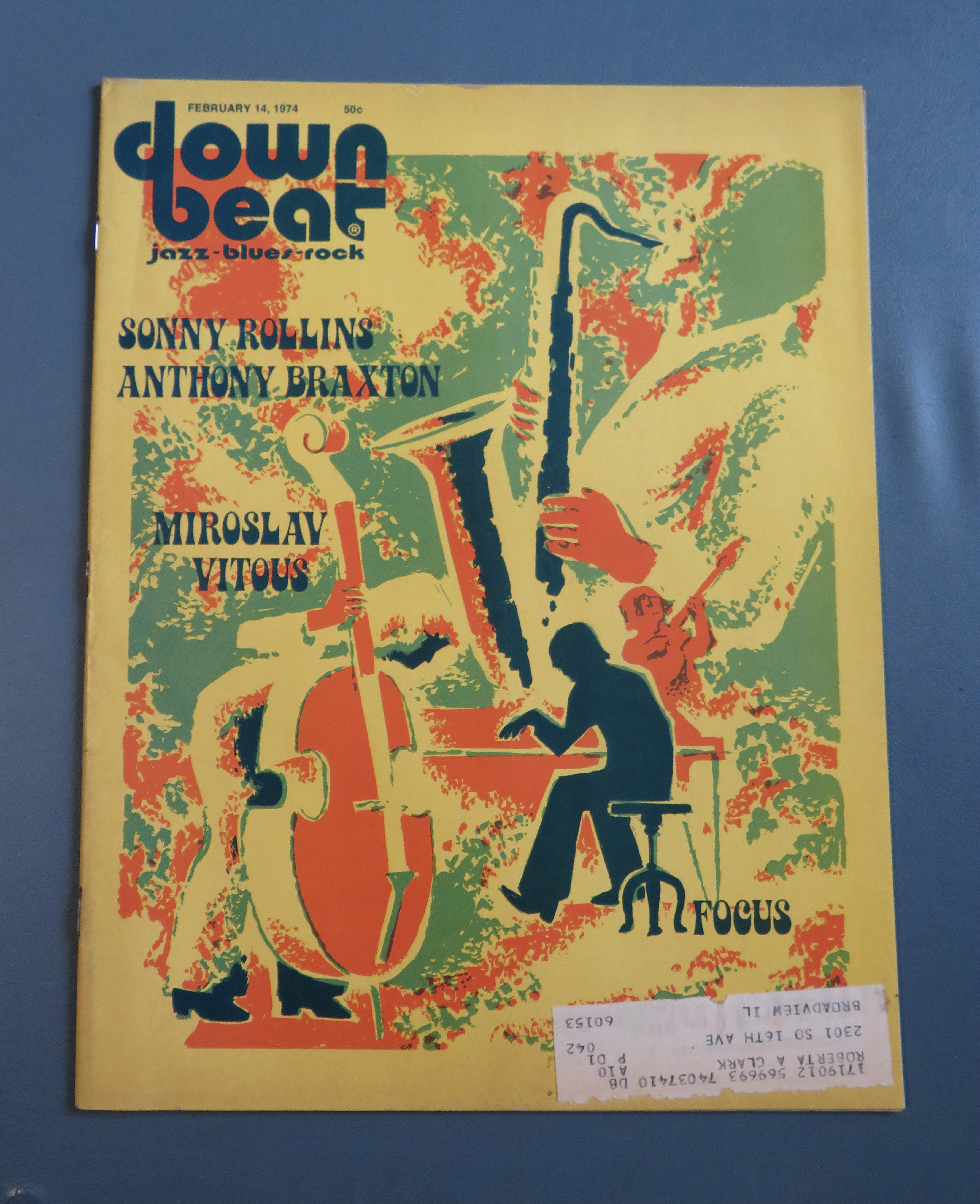 Downbeat Magazine February 14, 1974