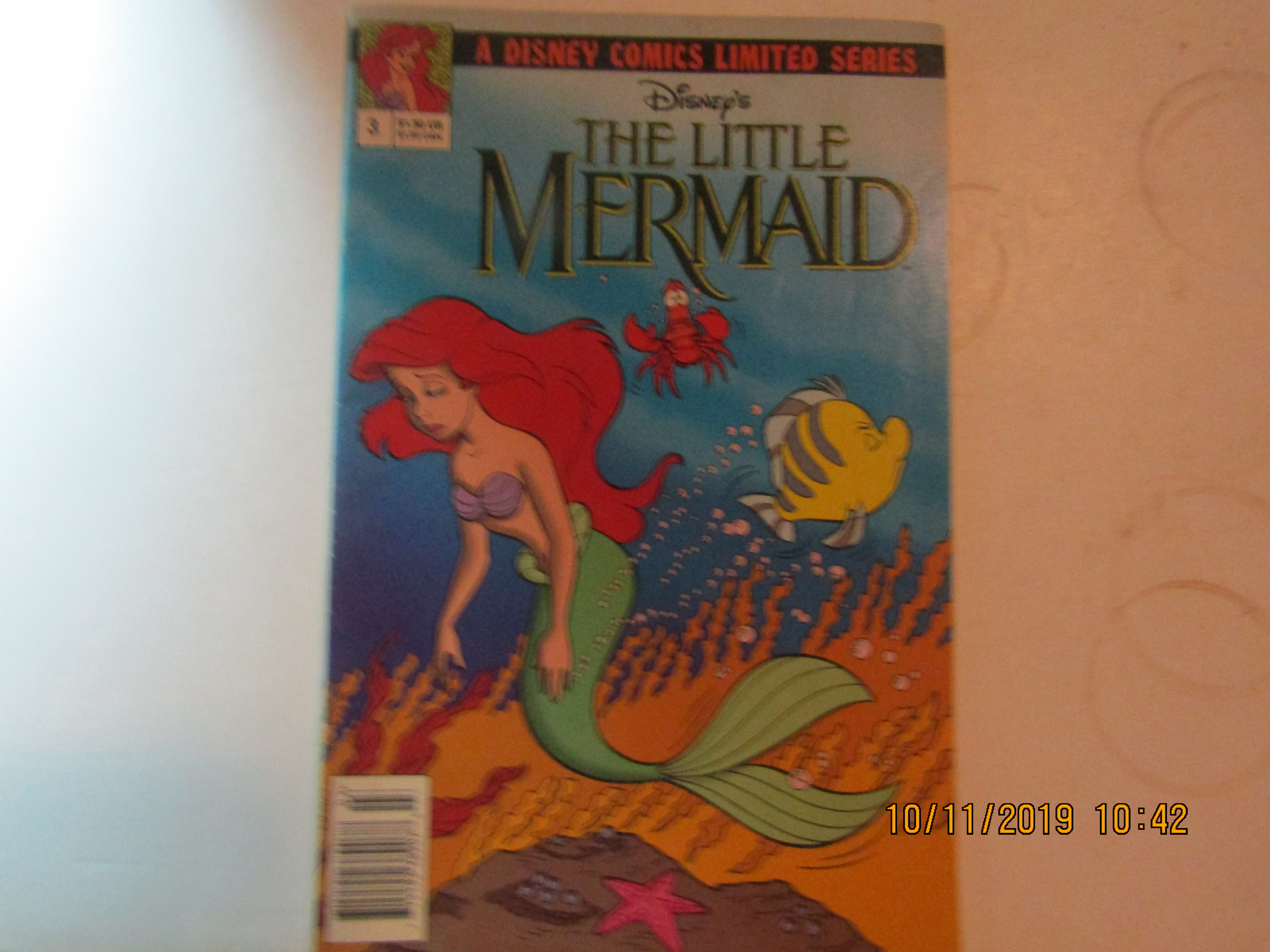Vintage Disney Comic The Little Mermaid #3