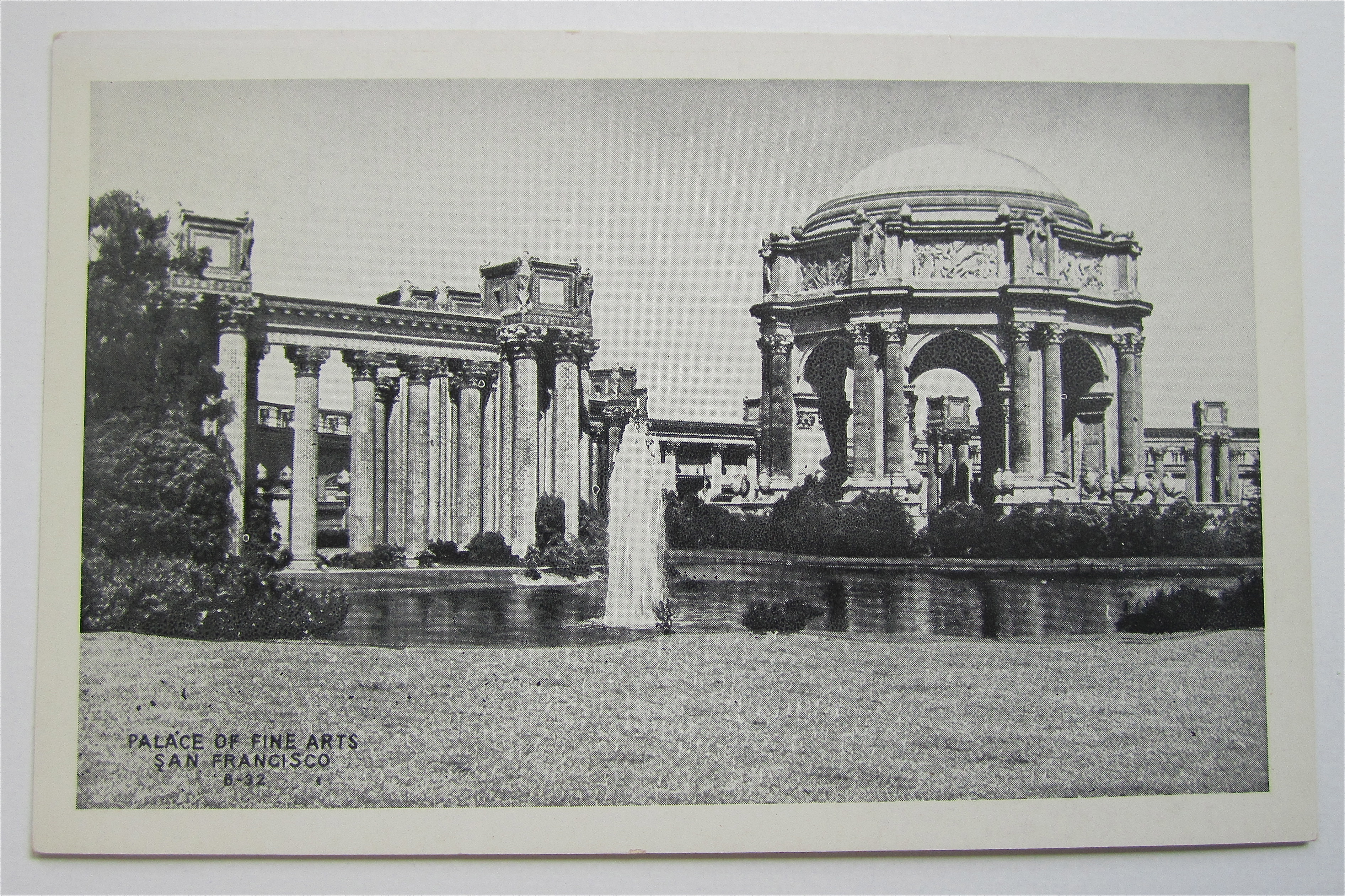 Palace Of Fine Arts, San Francisco Postcard