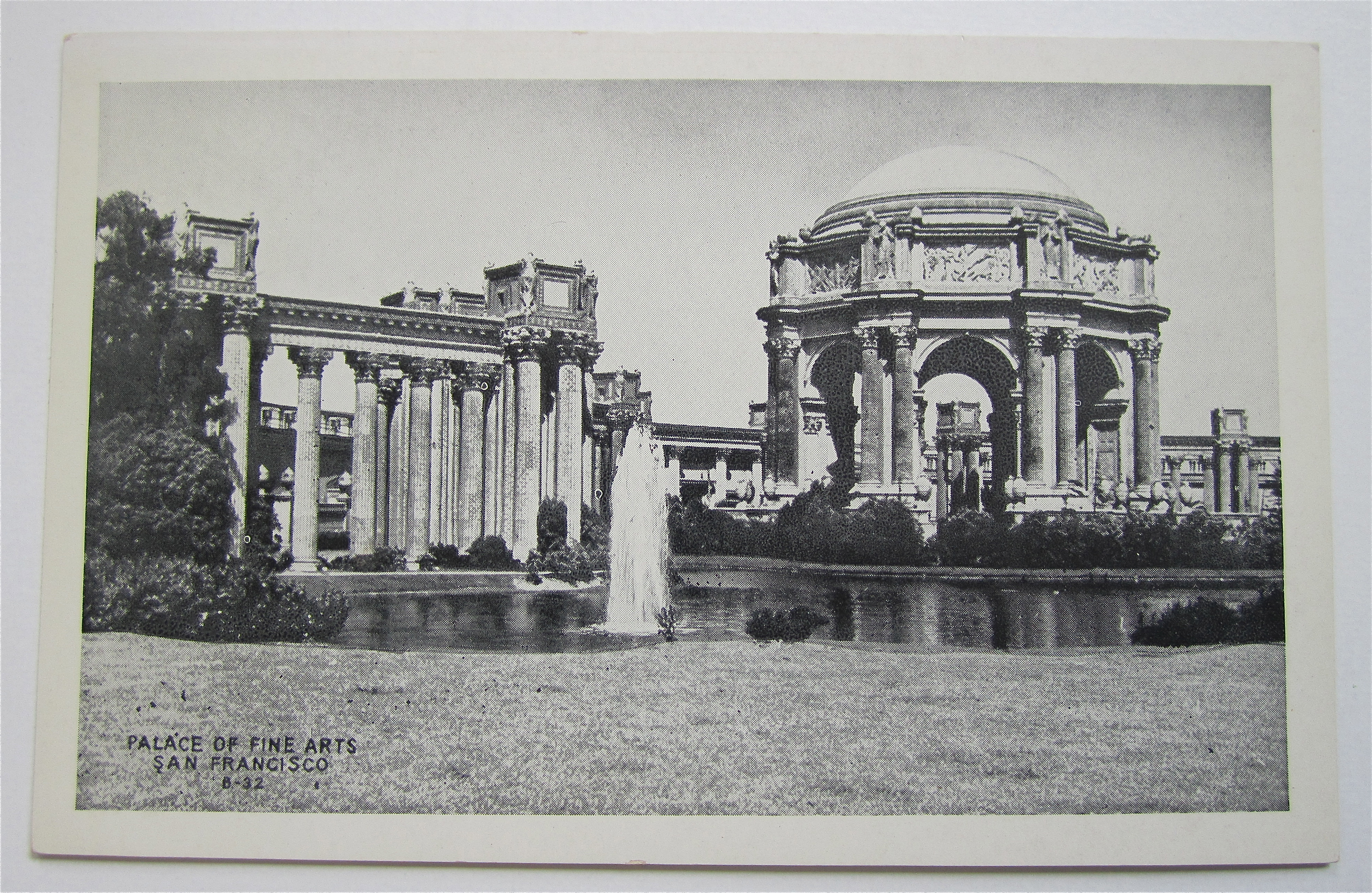 Palace Of Fine Arts, San Francisco Postcard