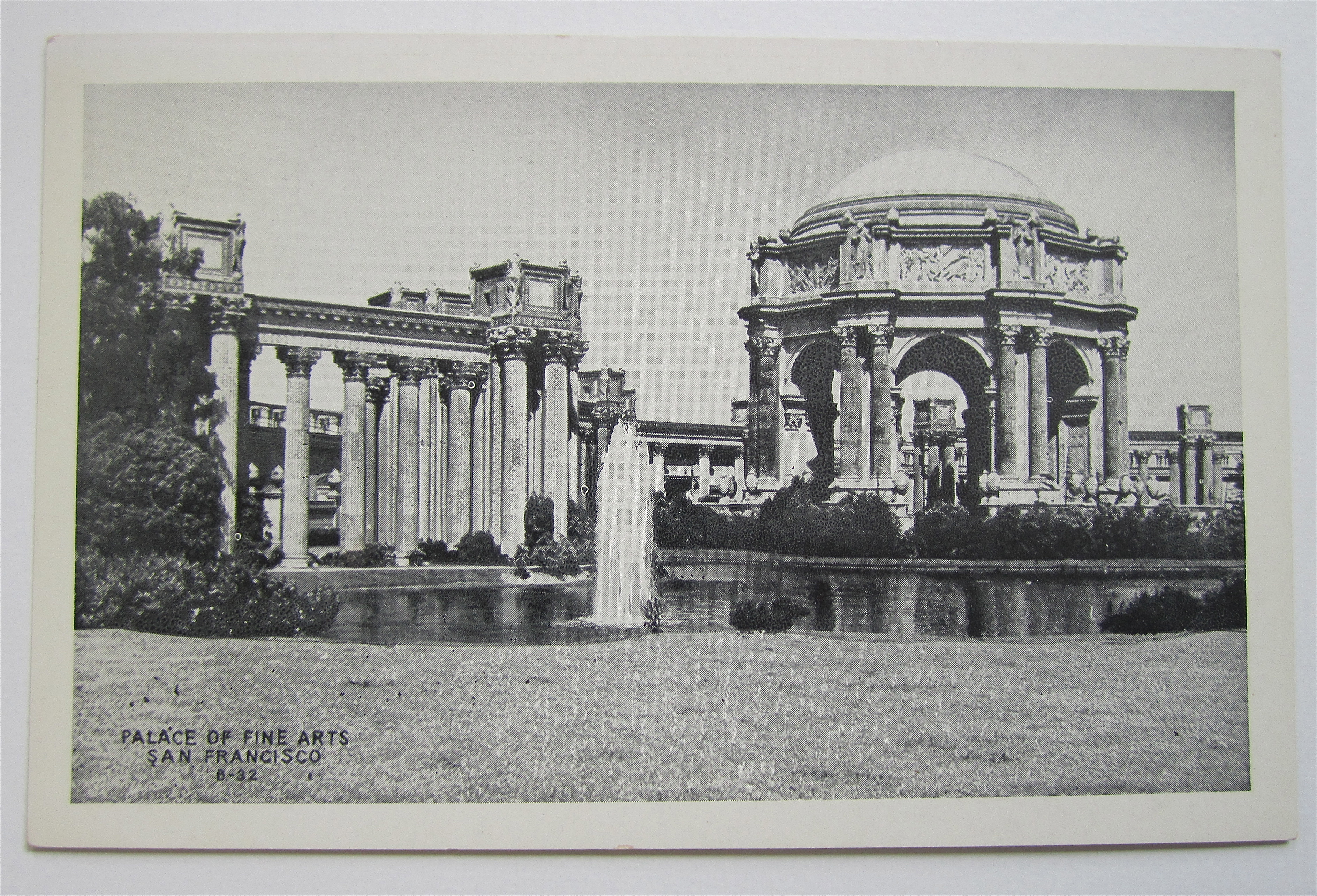 Palace Of Fine Arts, San Francisco Postcard