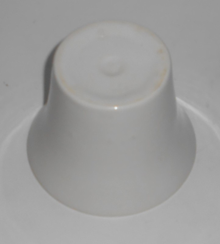 VINTAGE Bauer Pottery 4'' Spanish Gloss White Flower Pot