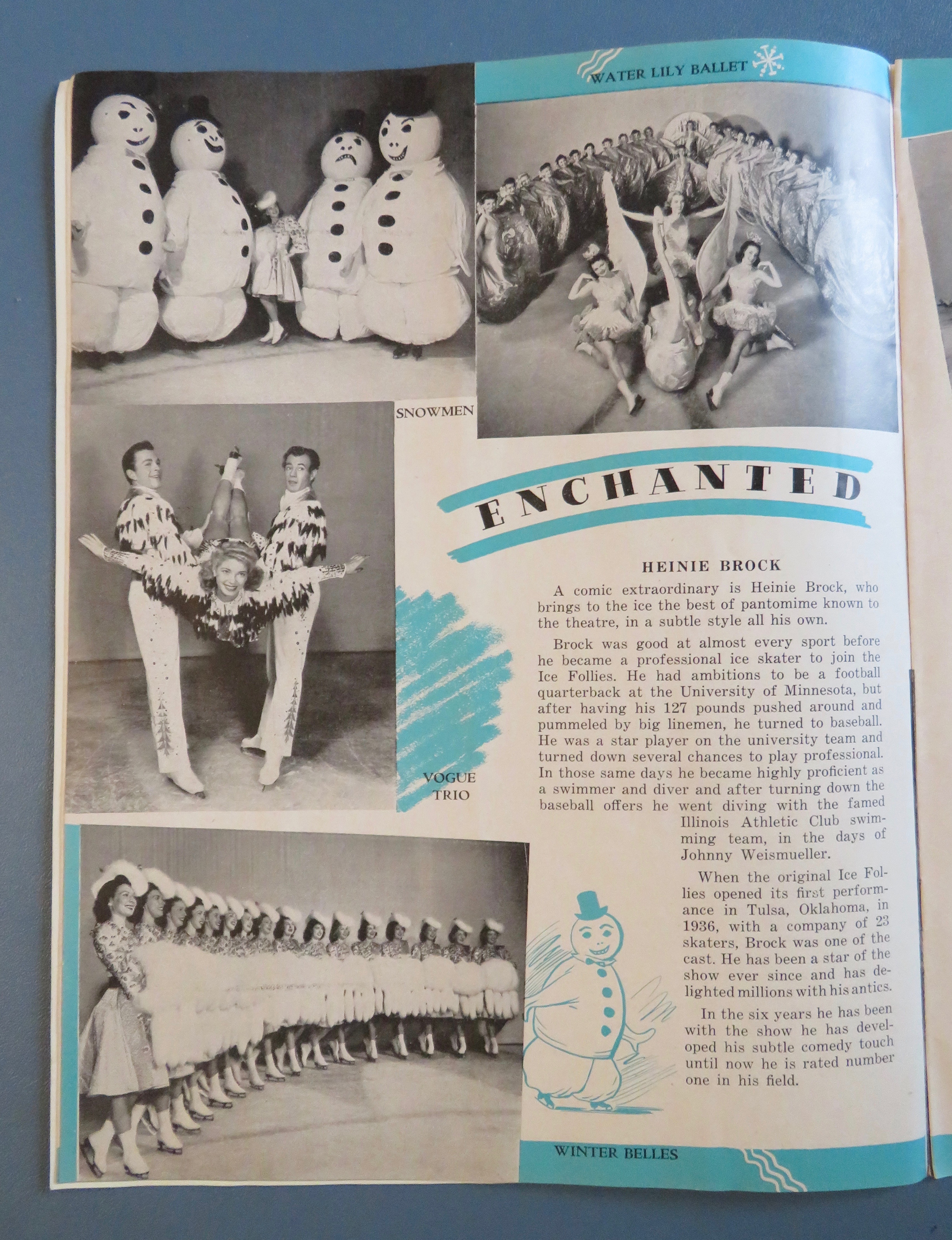 Shipstads & Johnson Ice Follies Program 1943