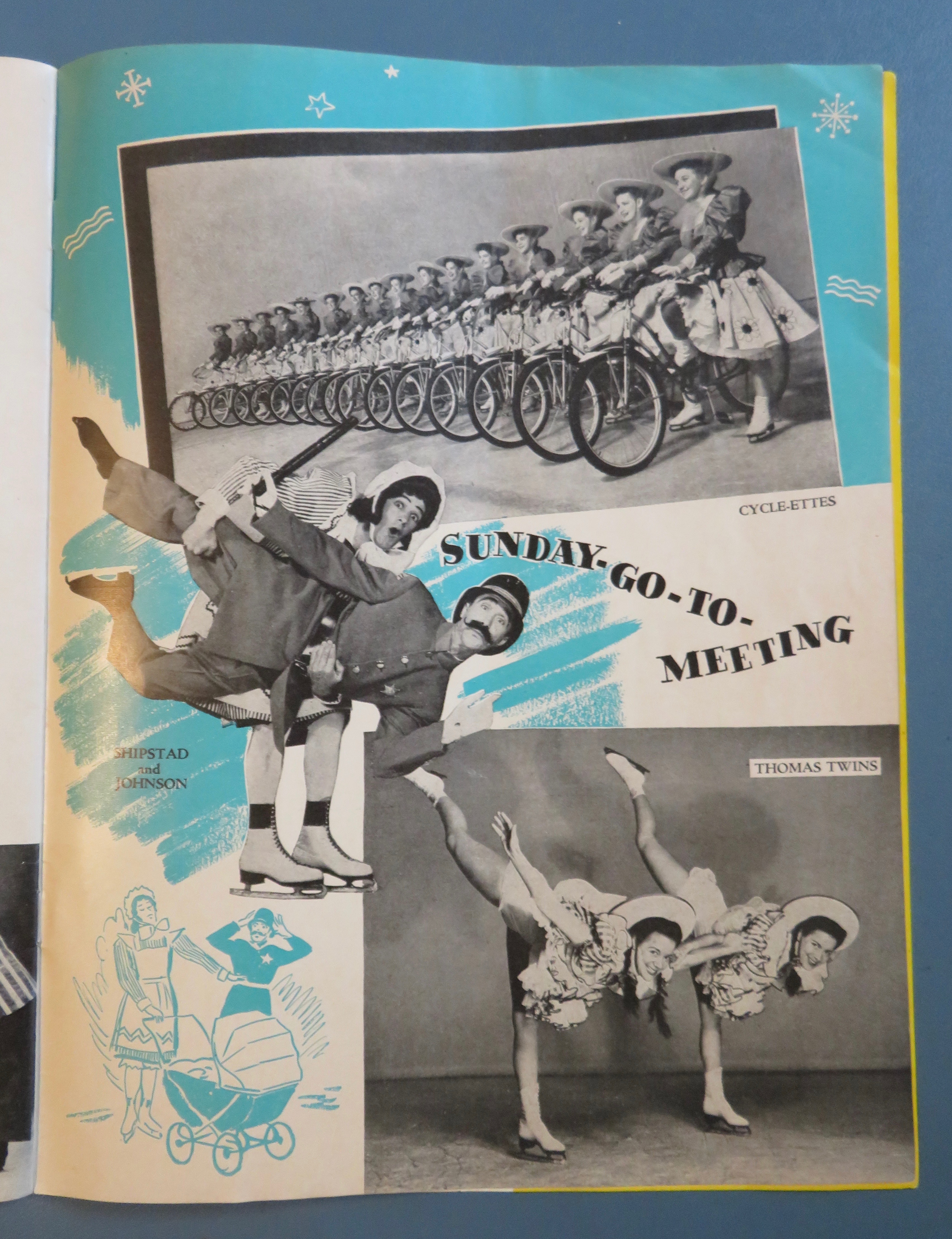 Shipstads & Johnson Ice Follies Program 1943