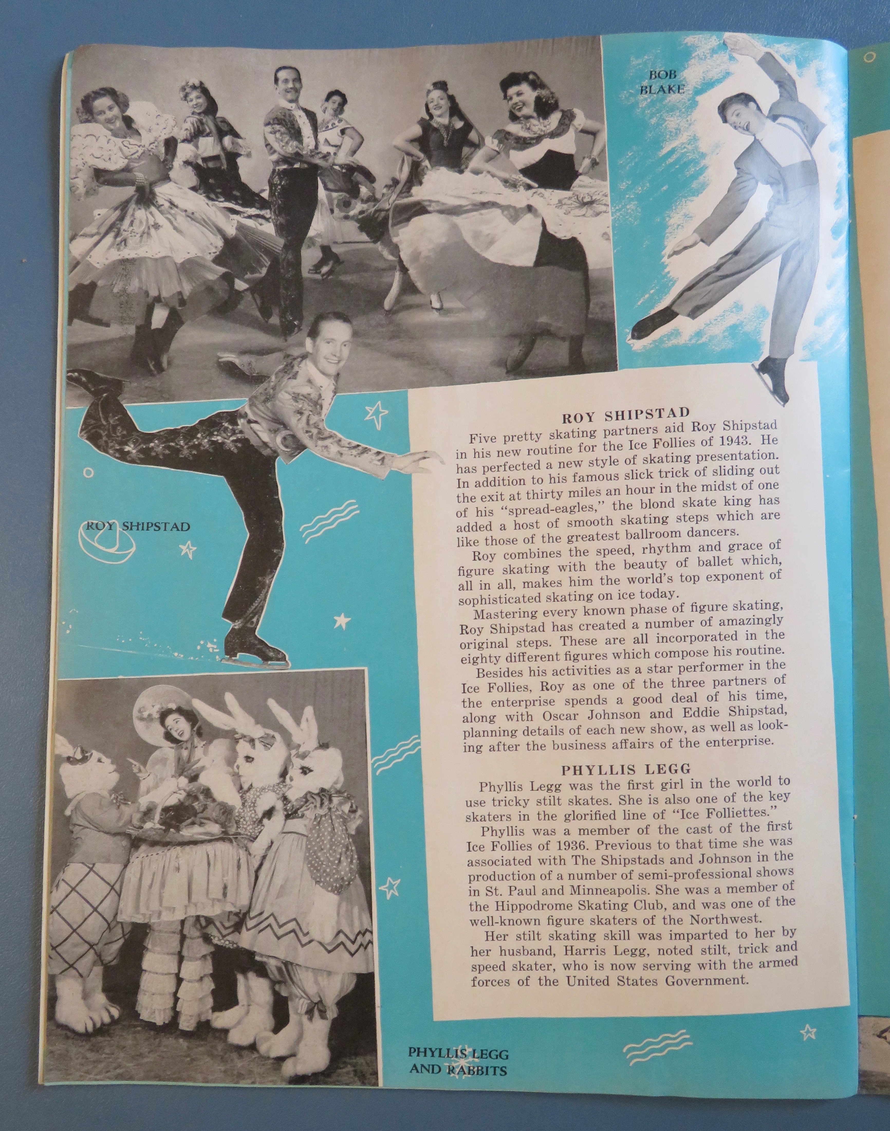 Shipstads & Johnson Ice Follies Program 1943