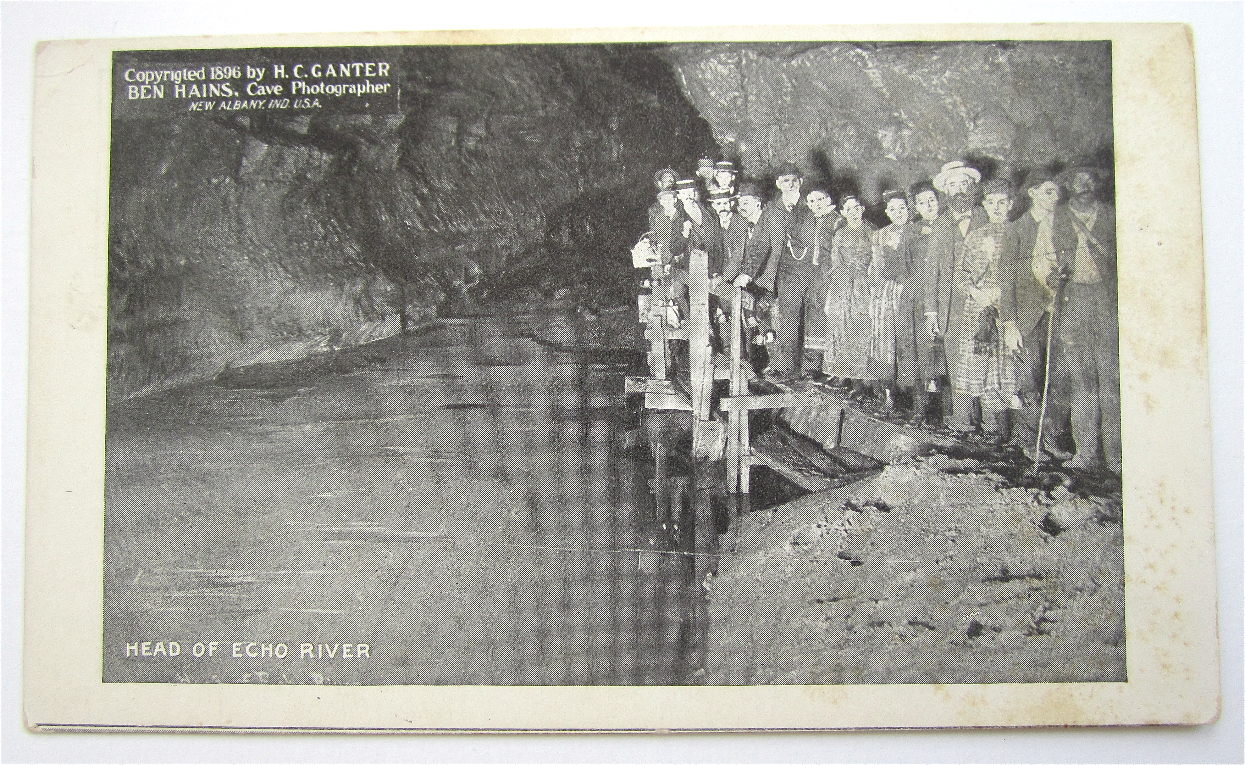Head Of Echo River Postcard