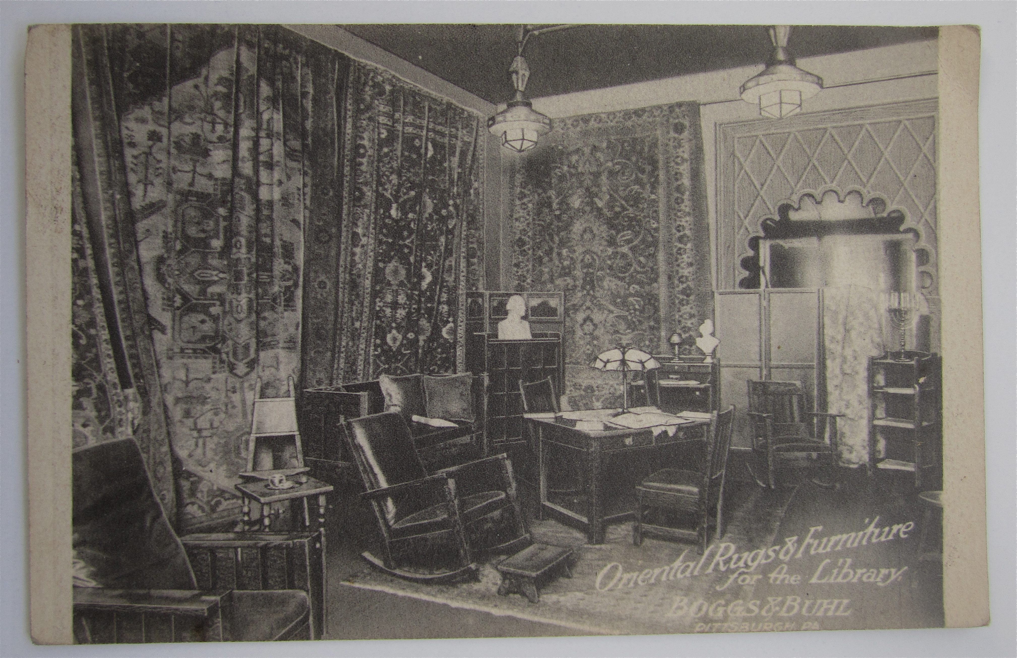 Boggs & Buhl Oriental Rugs And Furniture Postcard