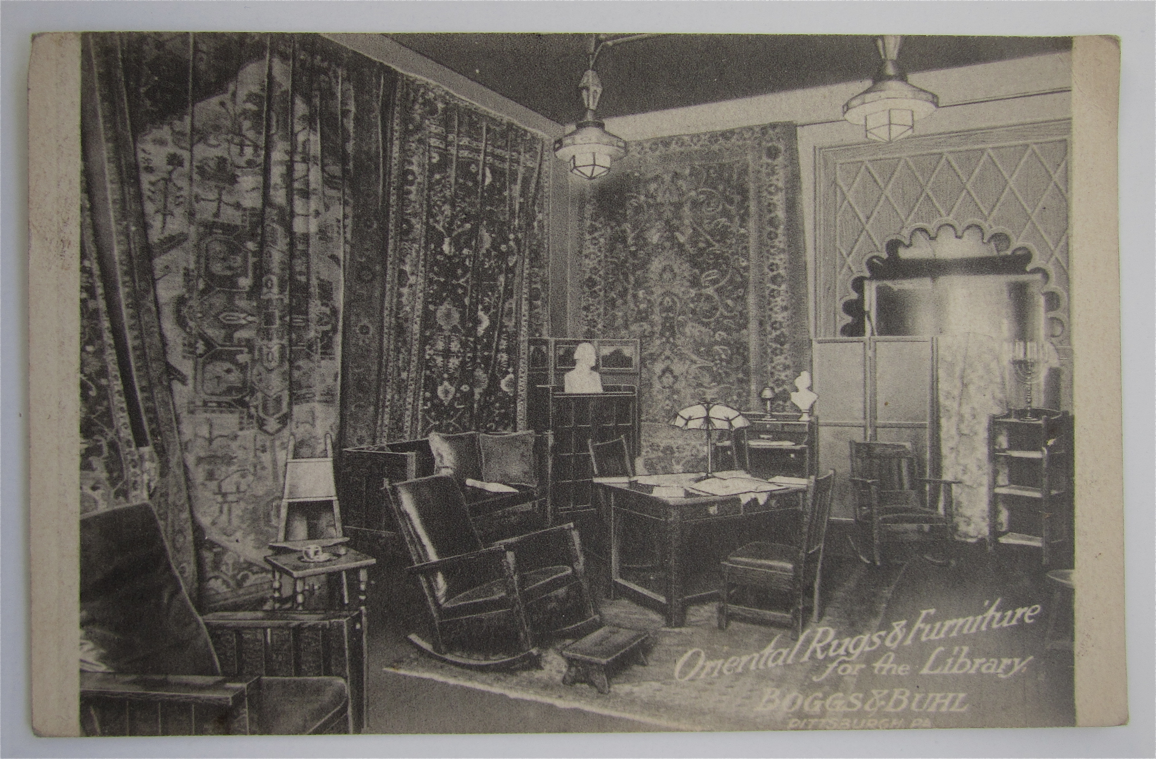 Boggs & Buhl Oriental Rugs And Furniture Postcard