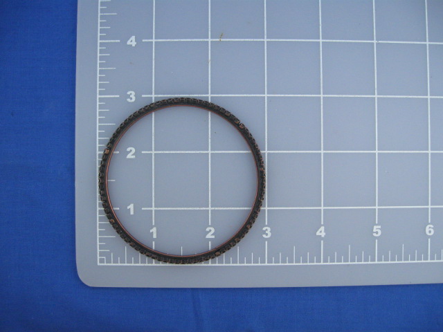 Bracelet Black Claw Set  Crystal Copper Bangle